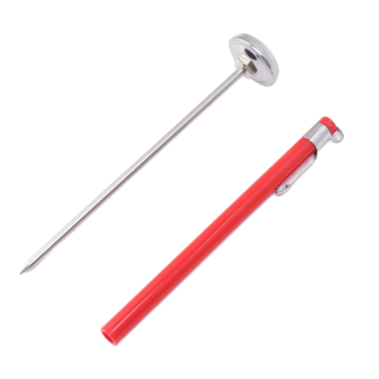 Instant Read Meat Thermometer Accurate Reading Stainless Steel Kitchen Cooking view 9