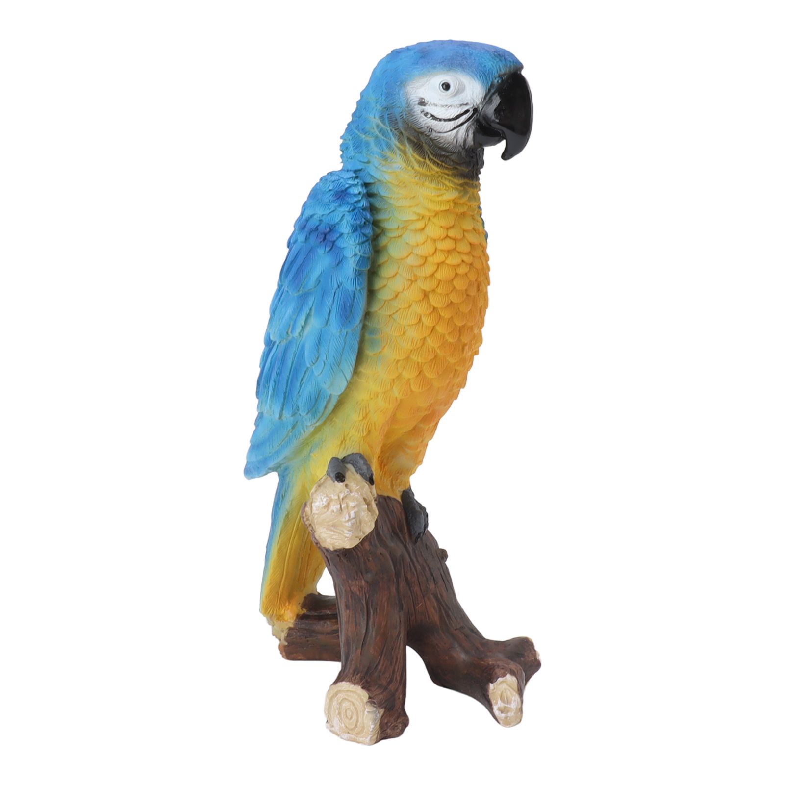 Resin Parrot Statue Simulation Parrot Decoration Resin Animals Figurine view 3