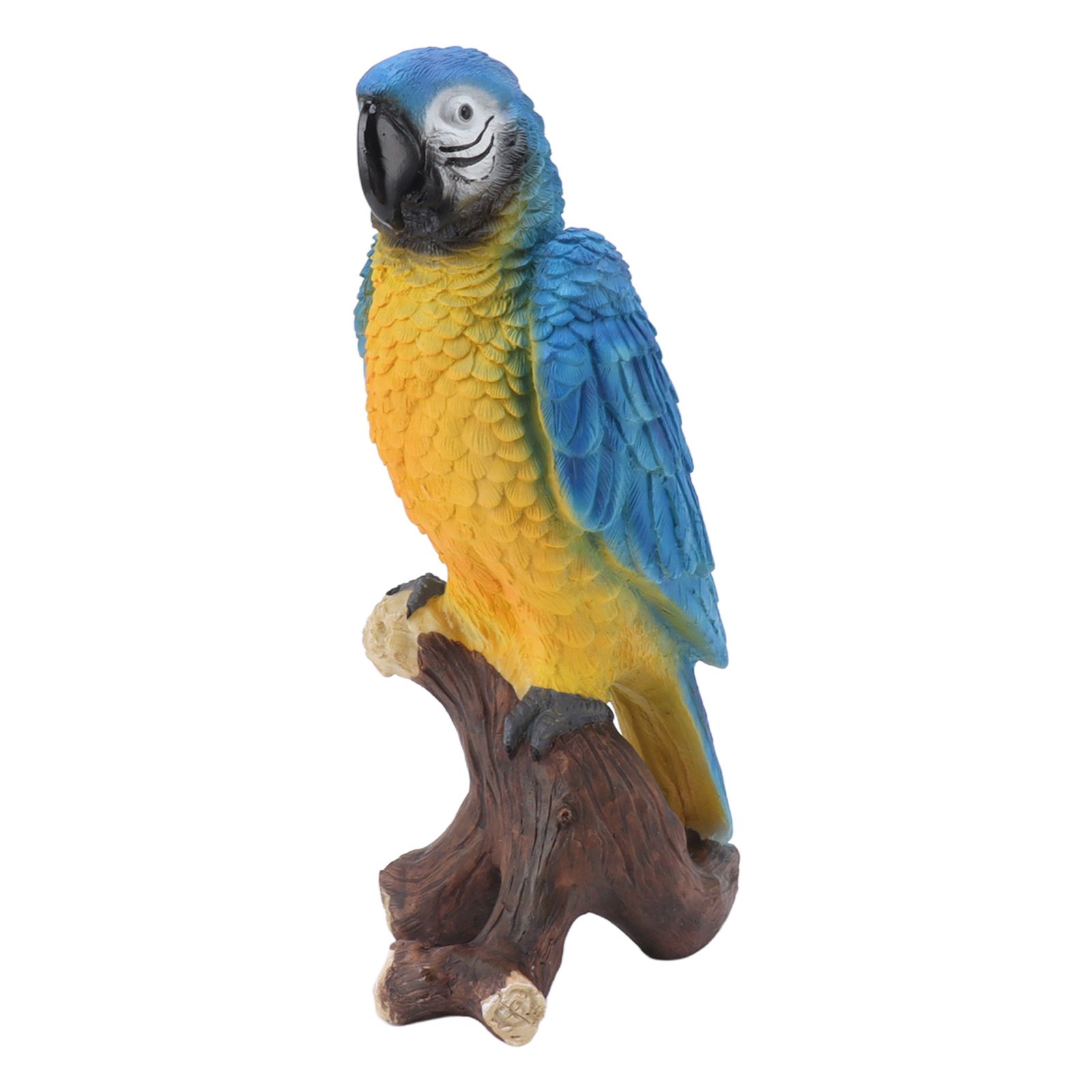 Resin Parrot Statue Simulation Parrot Decoration Resin Animals Figurine view 4