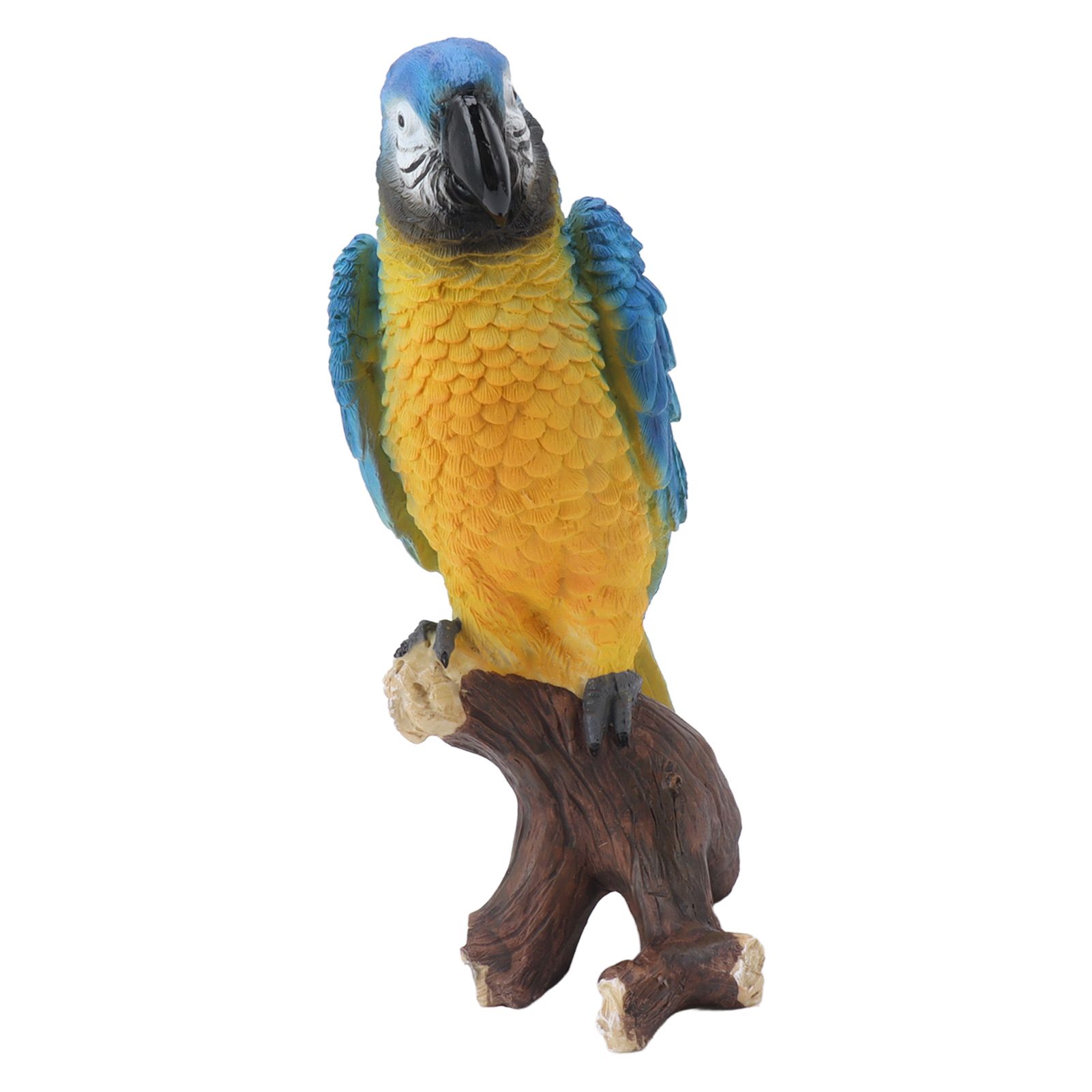 Resin Parrot Statue Simulation Parrot Decoration Resin Animals Figurine view 6