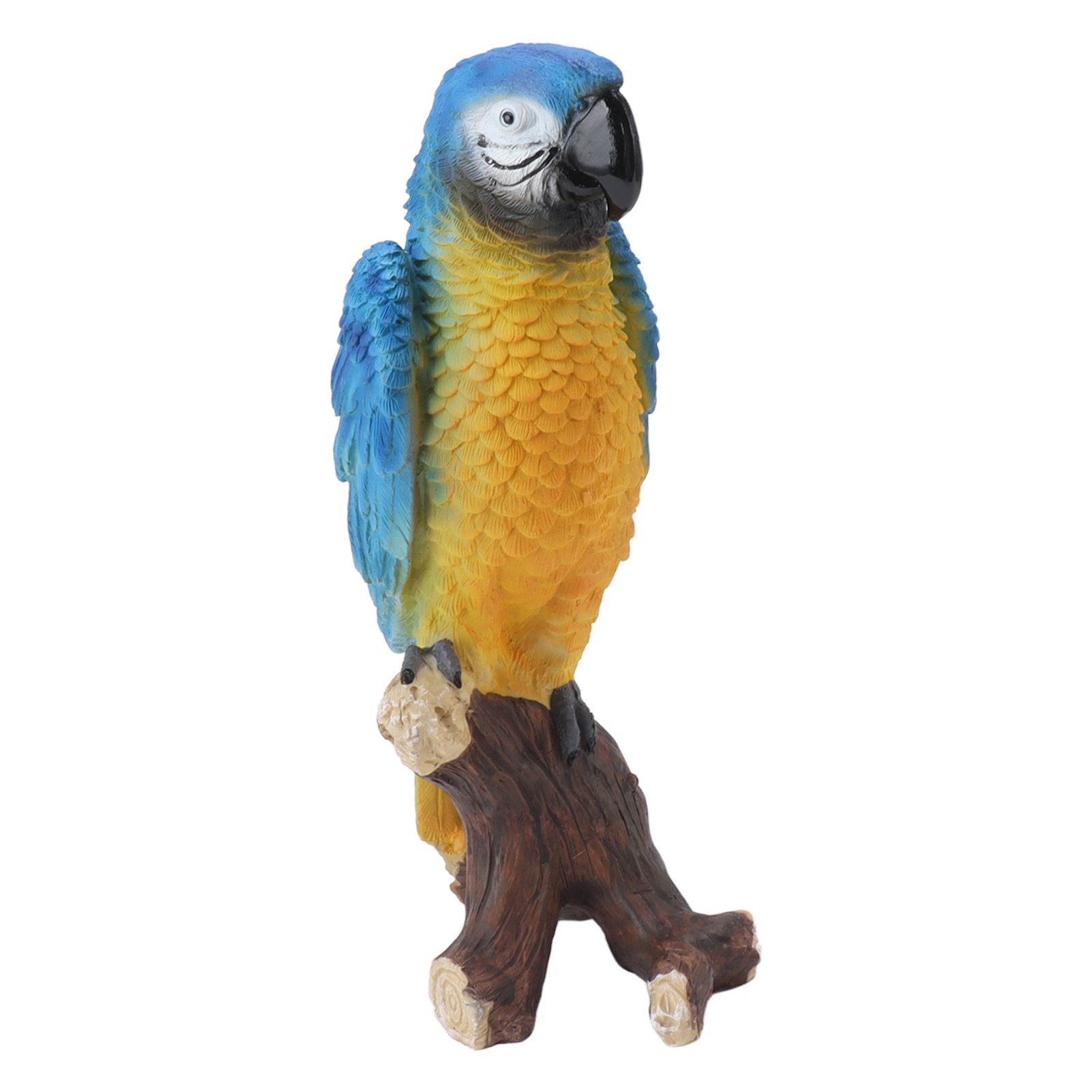 Resin Parrot Statue Simulation Parrot Decoration Resin Animals Figurine view 7