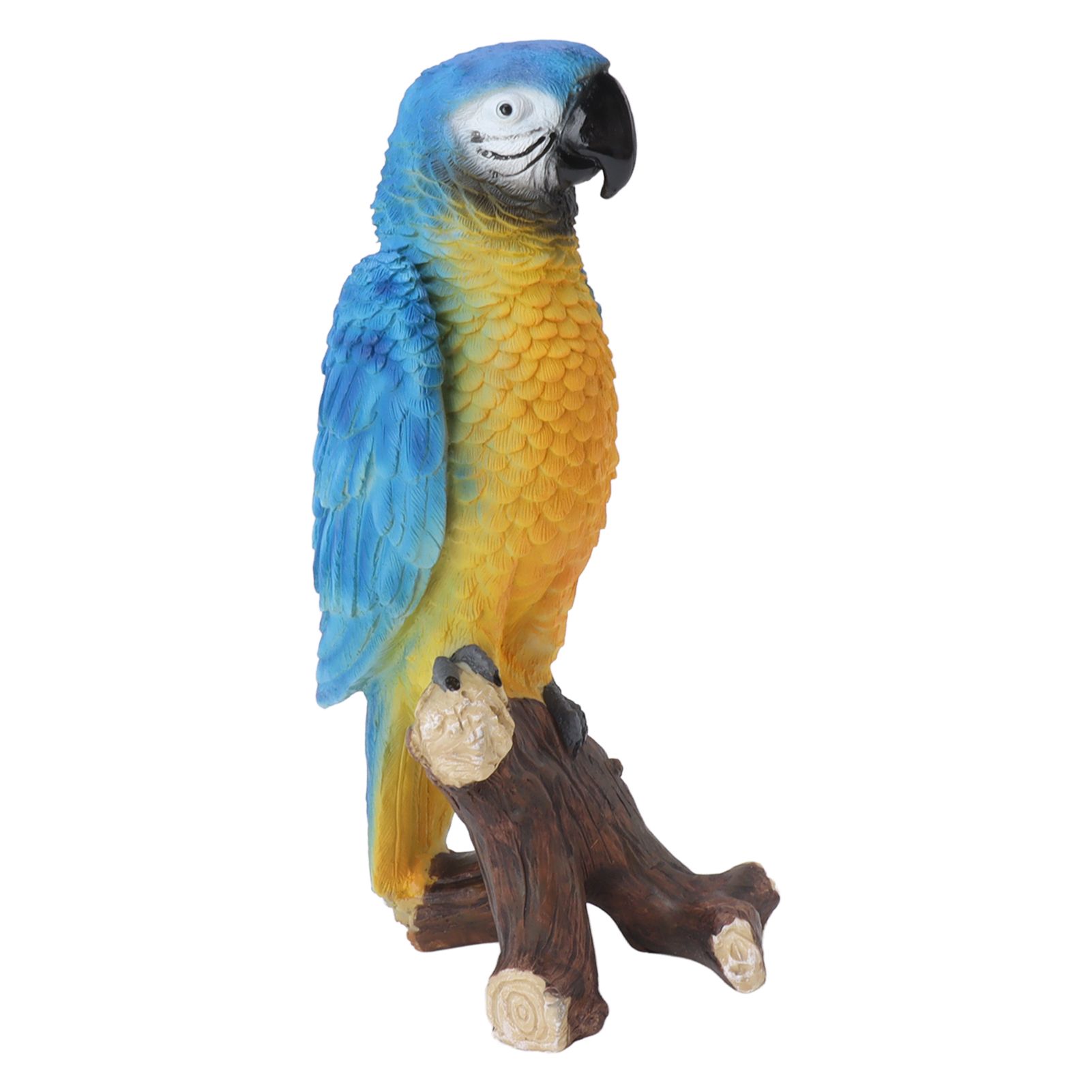 Resin Parrot Statue Simulation Parrot Decoration Resin Animals Figurine view 8