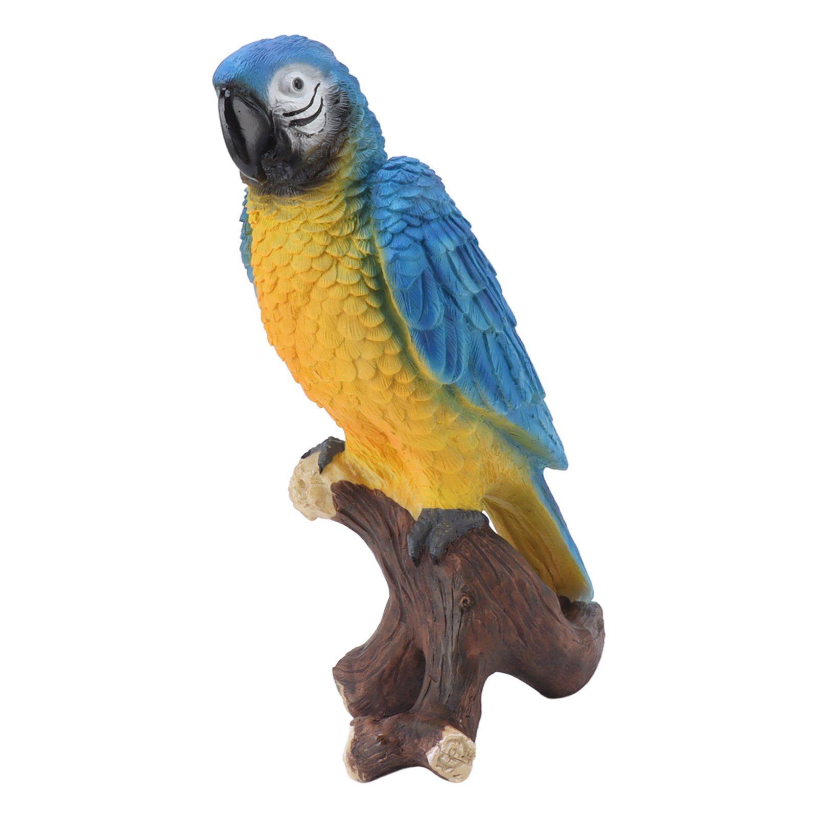 Resin Parrot Statue Simulation Parrot Decoration Resin Animals Figurine view 9