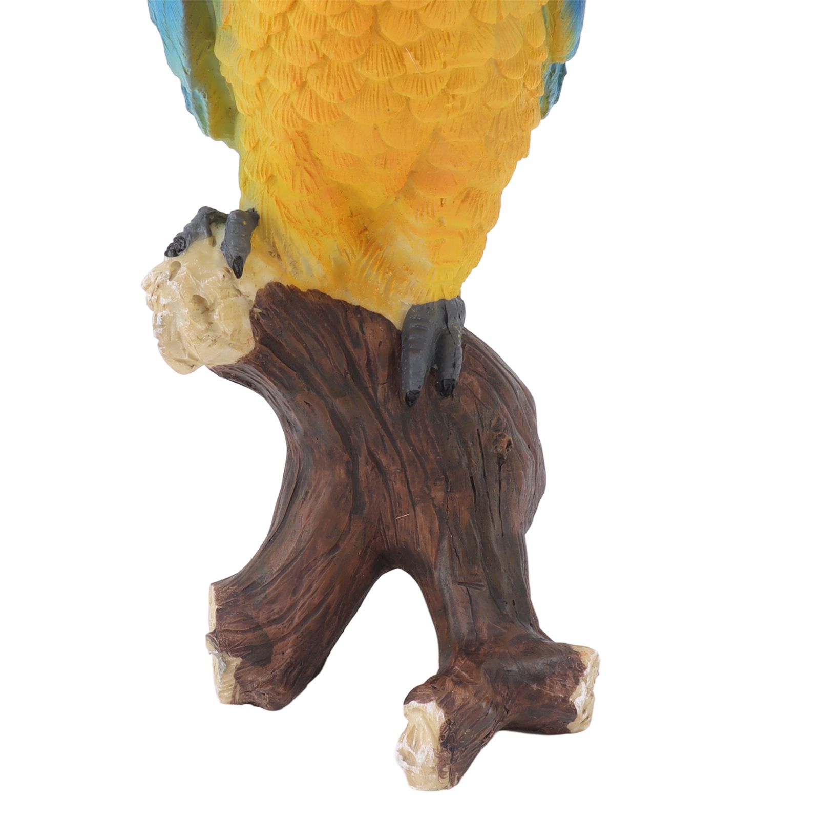 Resin Parrot Statue Simulation Parrot Decoration Resin Animals Figurine view 13