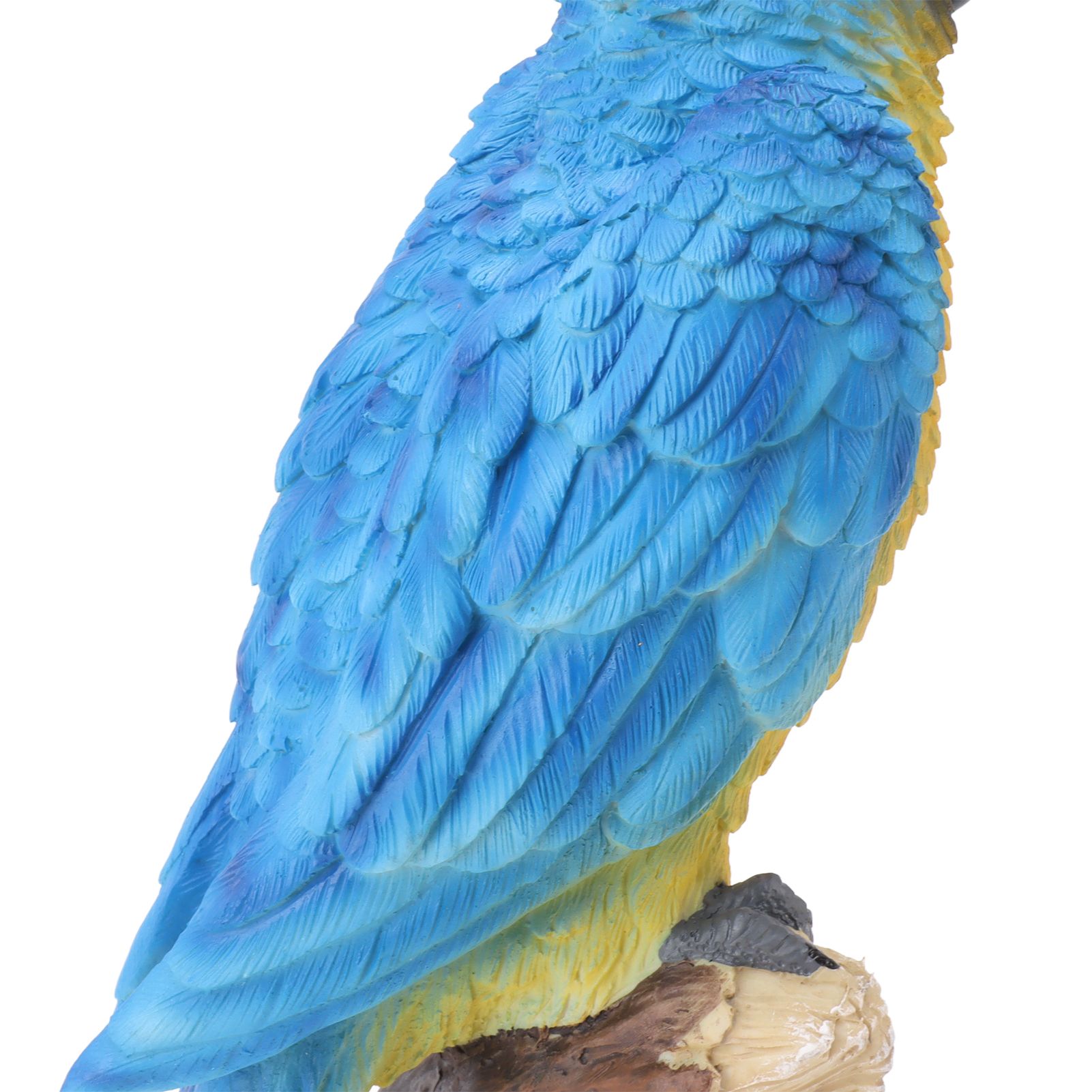 Resin Parrot Statue Simulation Parrot Decoration Resin Animals Figurine view 15