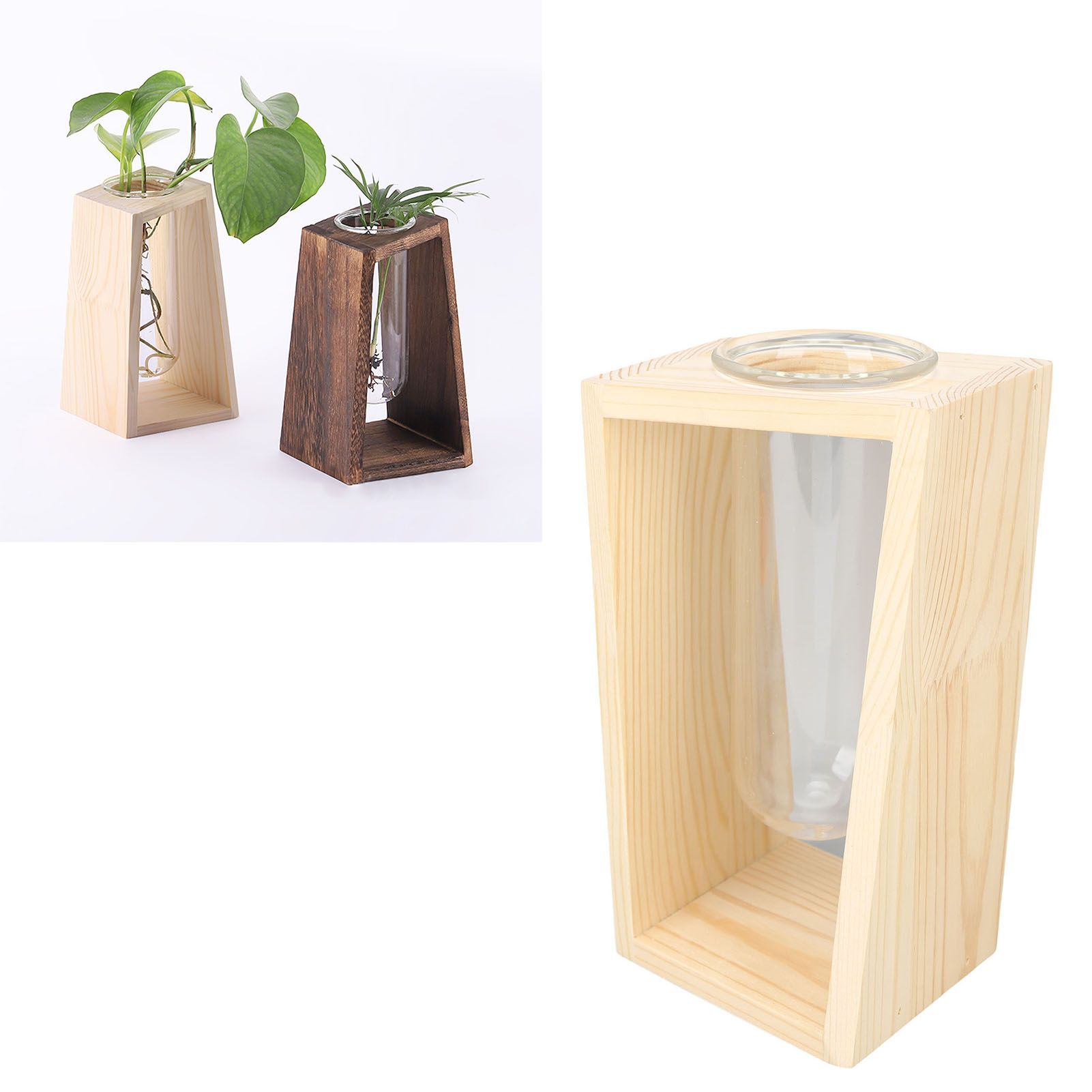 Glass Test Tube Plant Terrarium Multipurpose Innovative Hand Crafted Desktop view 11