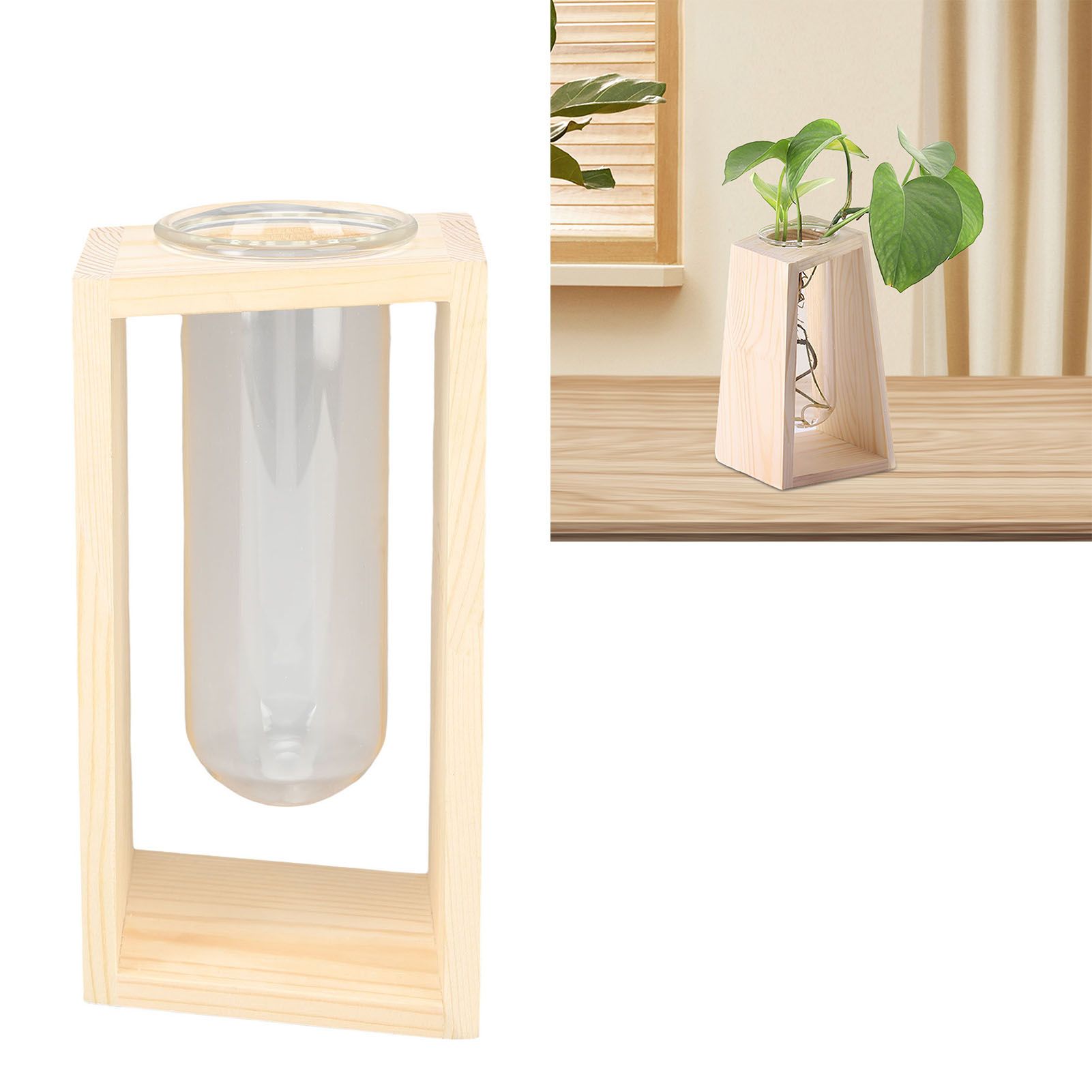 Glass Test Tube Plant Terrarium Multipurpose Innovative Hand Crafted Desktop view 12