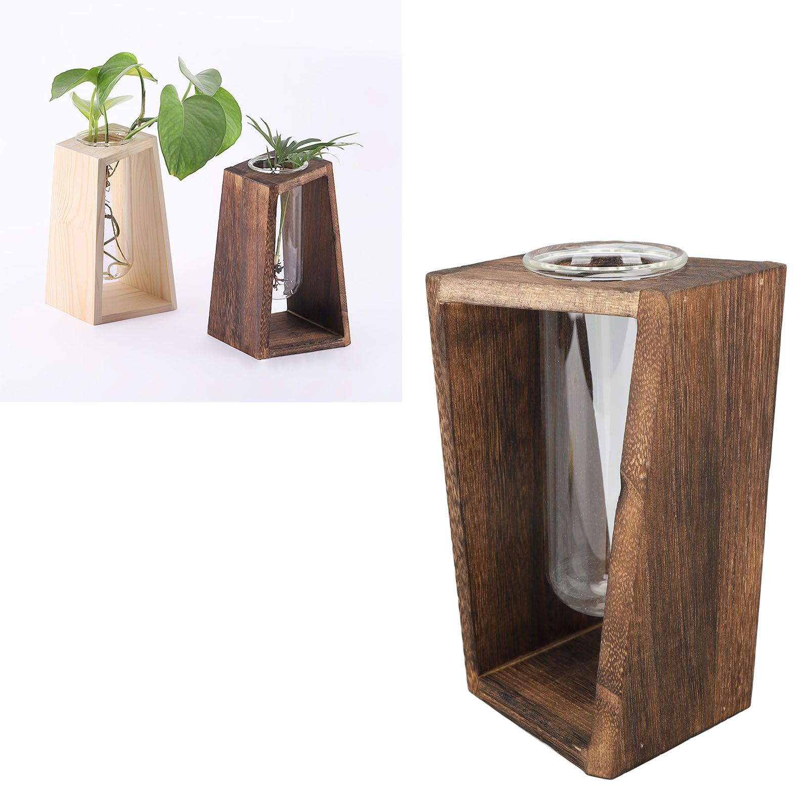 Glass Test Tube Plant Terrarium Multipurpose Innovative Hand Crafted Desktop view 11