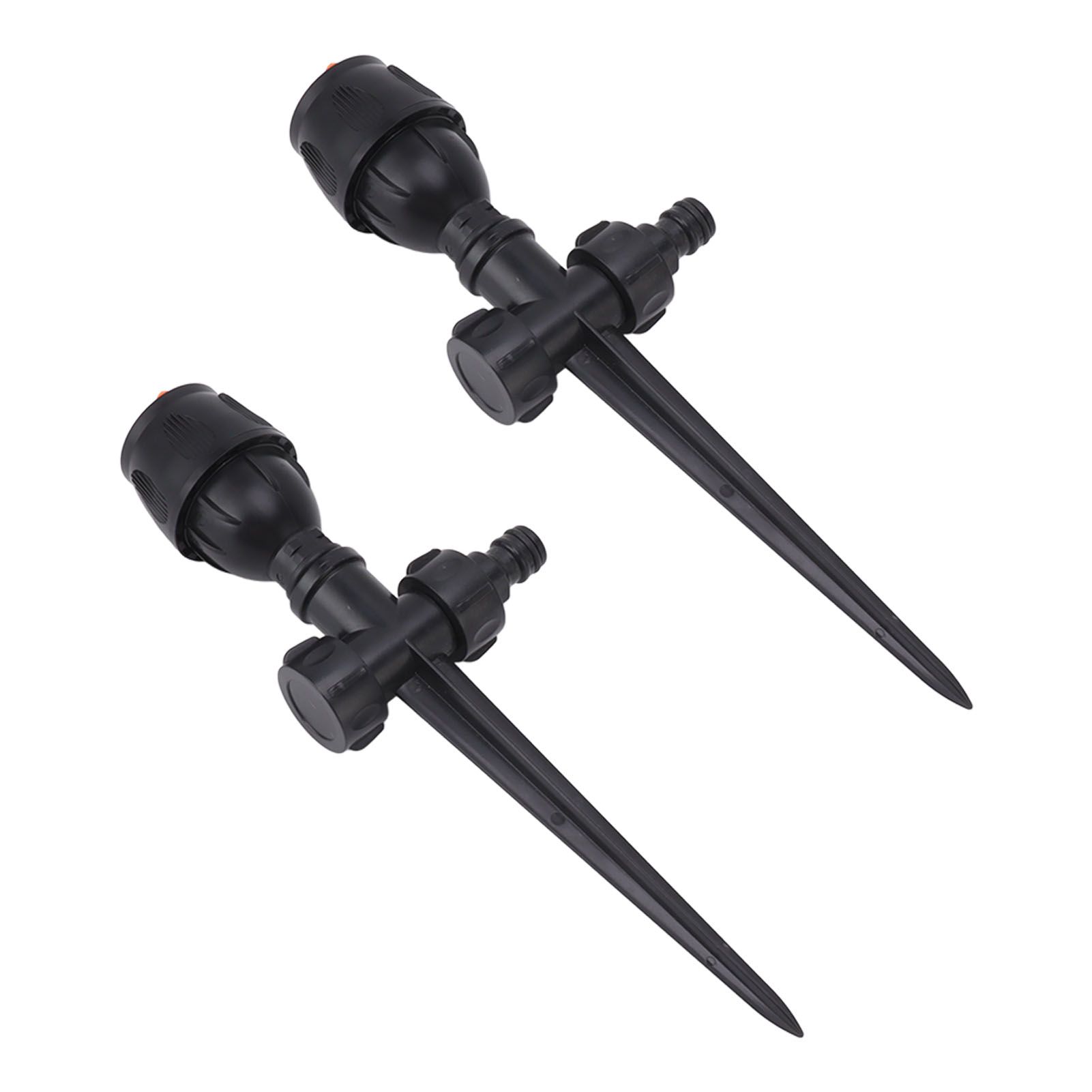 2pcs Garden Sprinklers Plastic 360 Degree Rotating Irrigation Sprinkler Large view 4