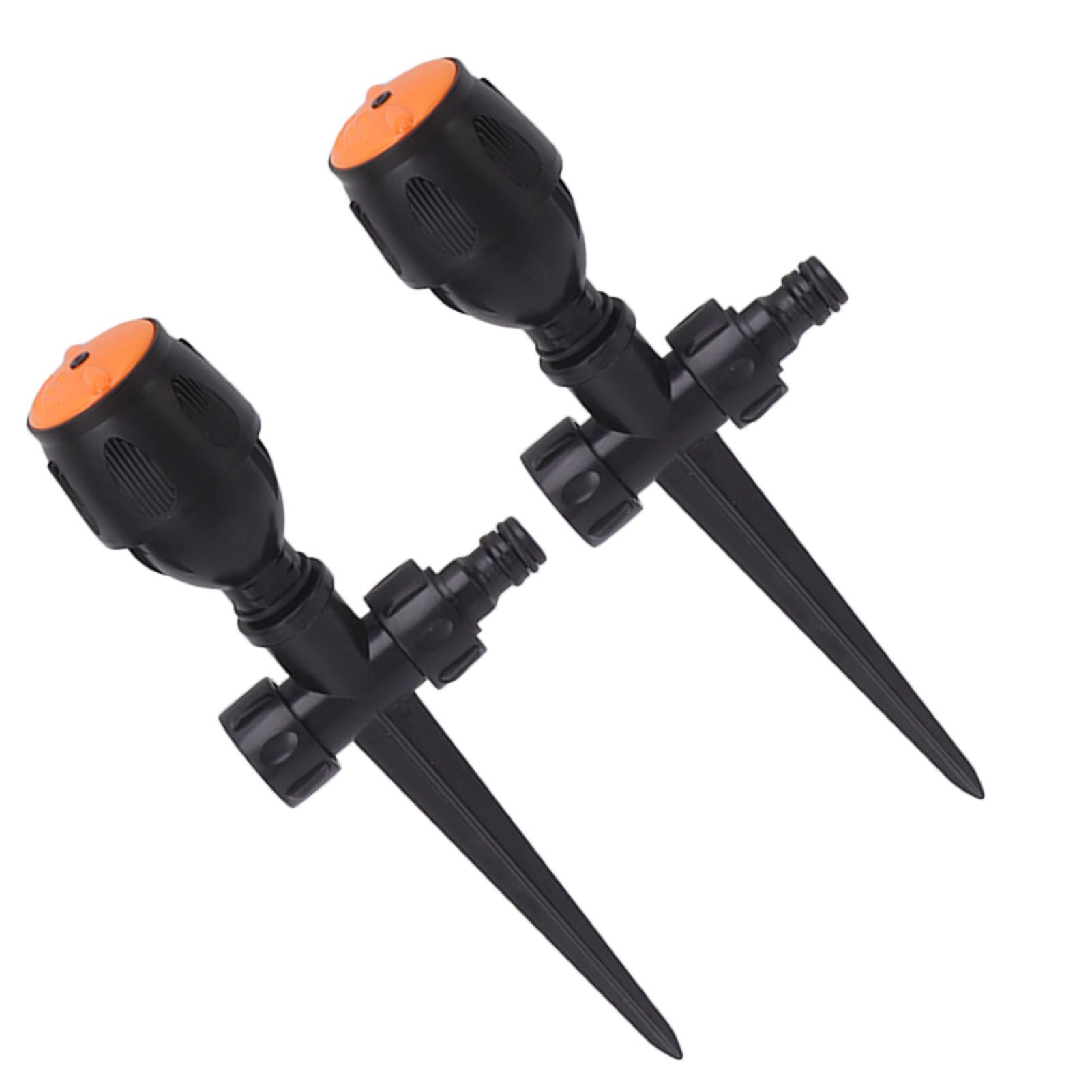 2pcs Garden Sprinklers Plastic 360 Degree Rotating Irrigation Sprinkler Large view 6