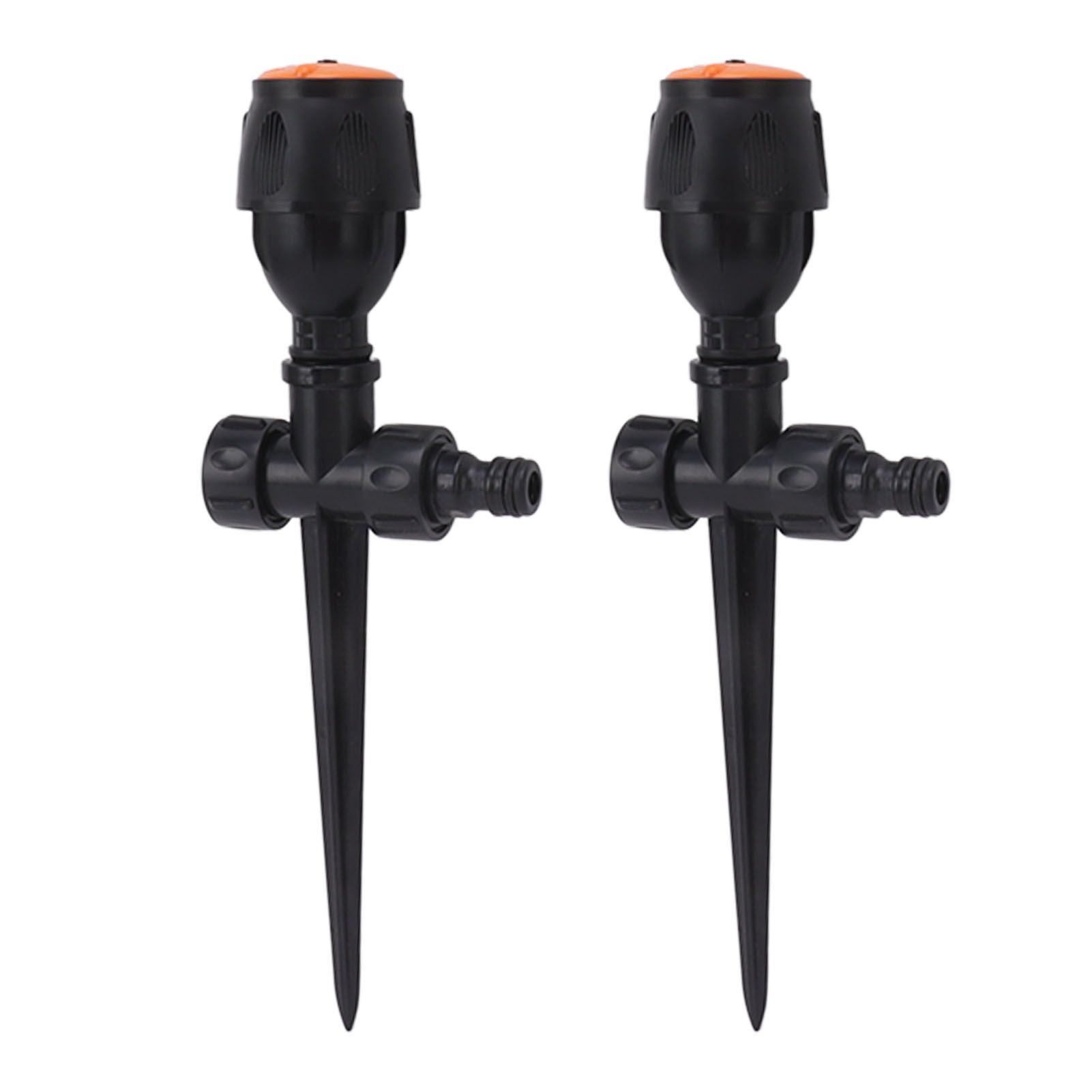 2pcs Garden Sprinklers Plastic 360 Degree Rotating Irrigation Sprinkler Large view 8