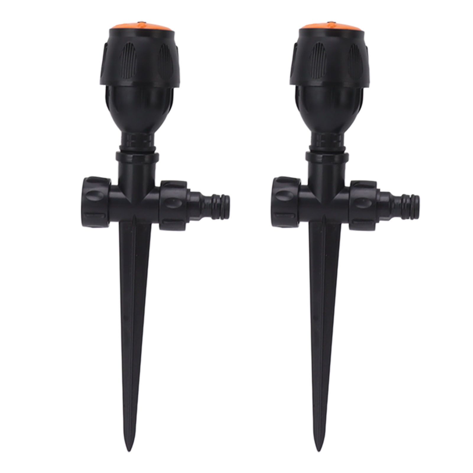 2pcs Garden Sprinklers Plastic 360 Degree Rotating Irrigation Sprinkler Large view 9