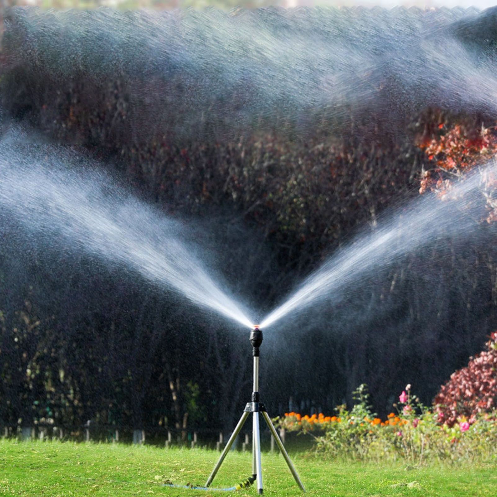 2pcs Garden Sprinklers Plastic 360 Degree Rotating Irrigation Sprinkler Large view 11