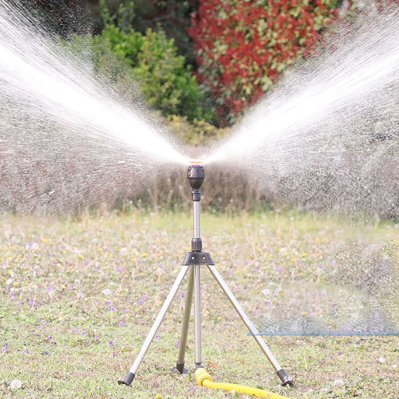 2pcs Garden Sprinklers Plastic 360 Degree Rotating Irrigation Sprinkler Large view 12