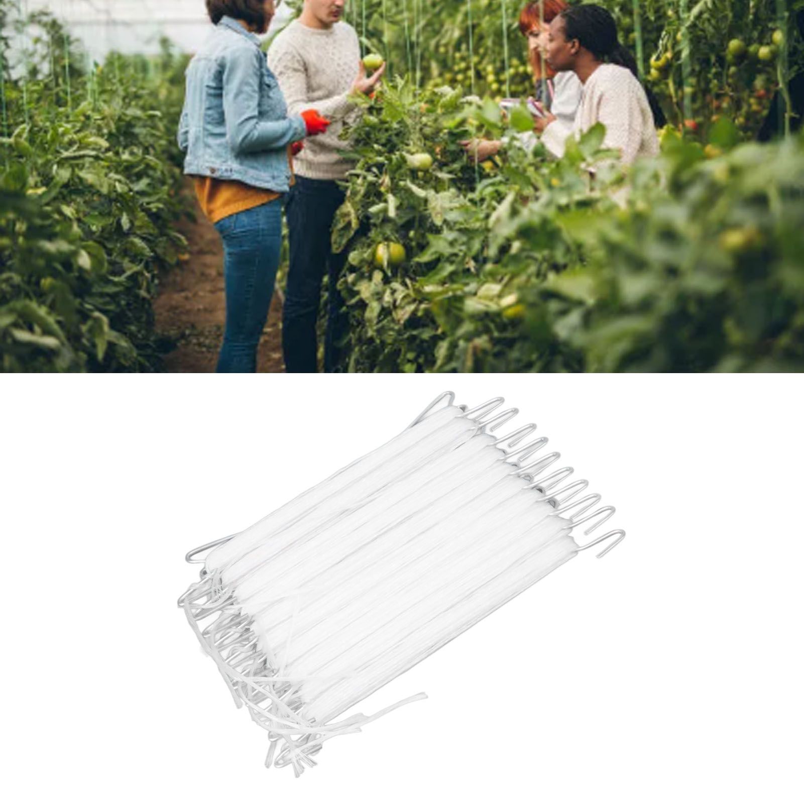 10Pcs Plant Climbing Hook Tomato Support J Hook Garden Hooks for Gardening view 11