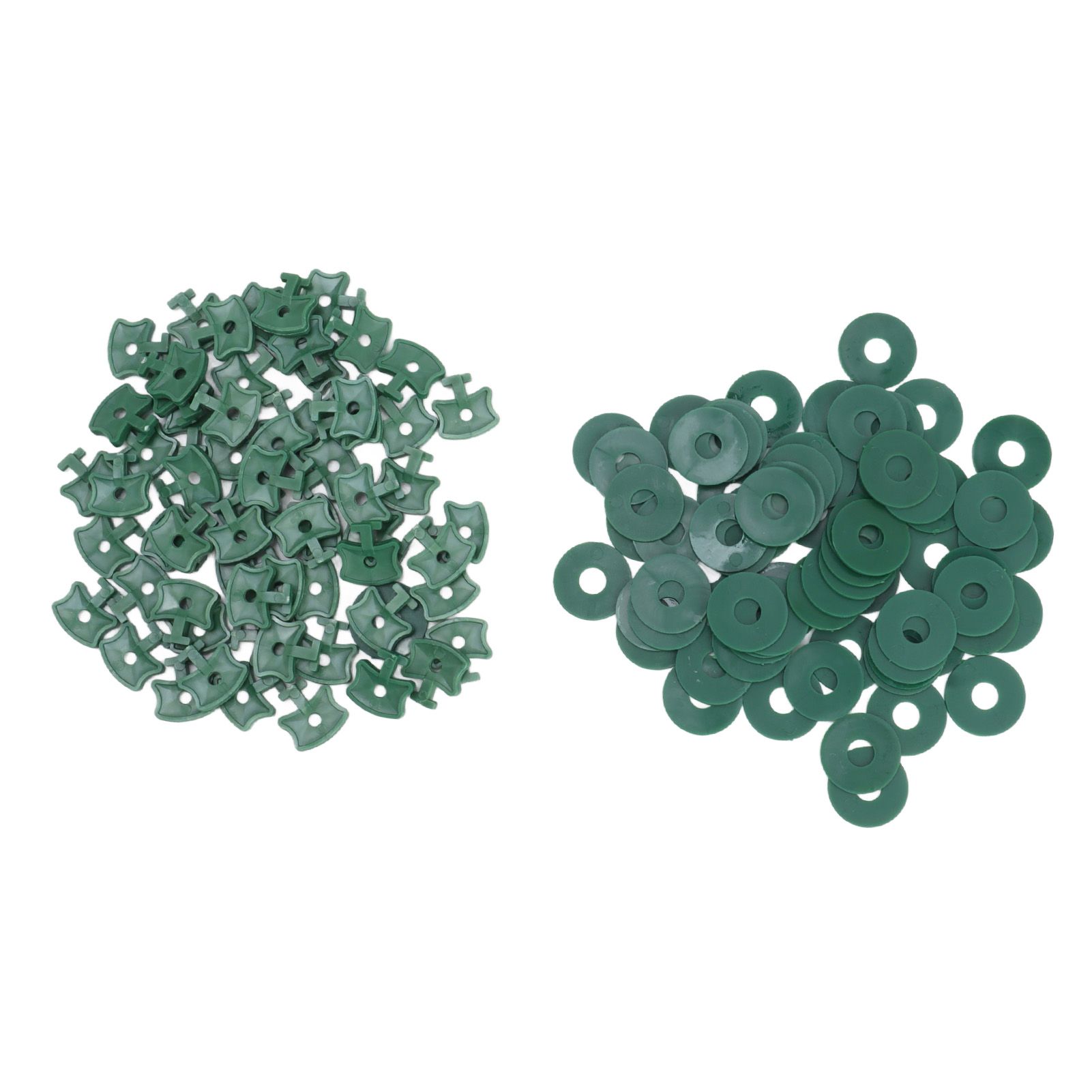 100PCS Greenhouse Twist Clips Plastic Shading Fixing Clips with Washers for view 6