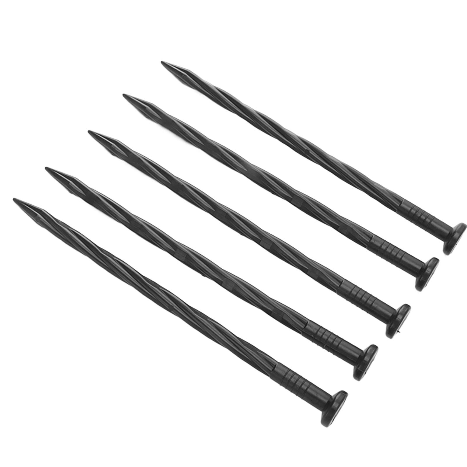 50Pcs Edging Stakes Spiral Nylon Landscape Anchoring Spikes for Paver Edging view 3