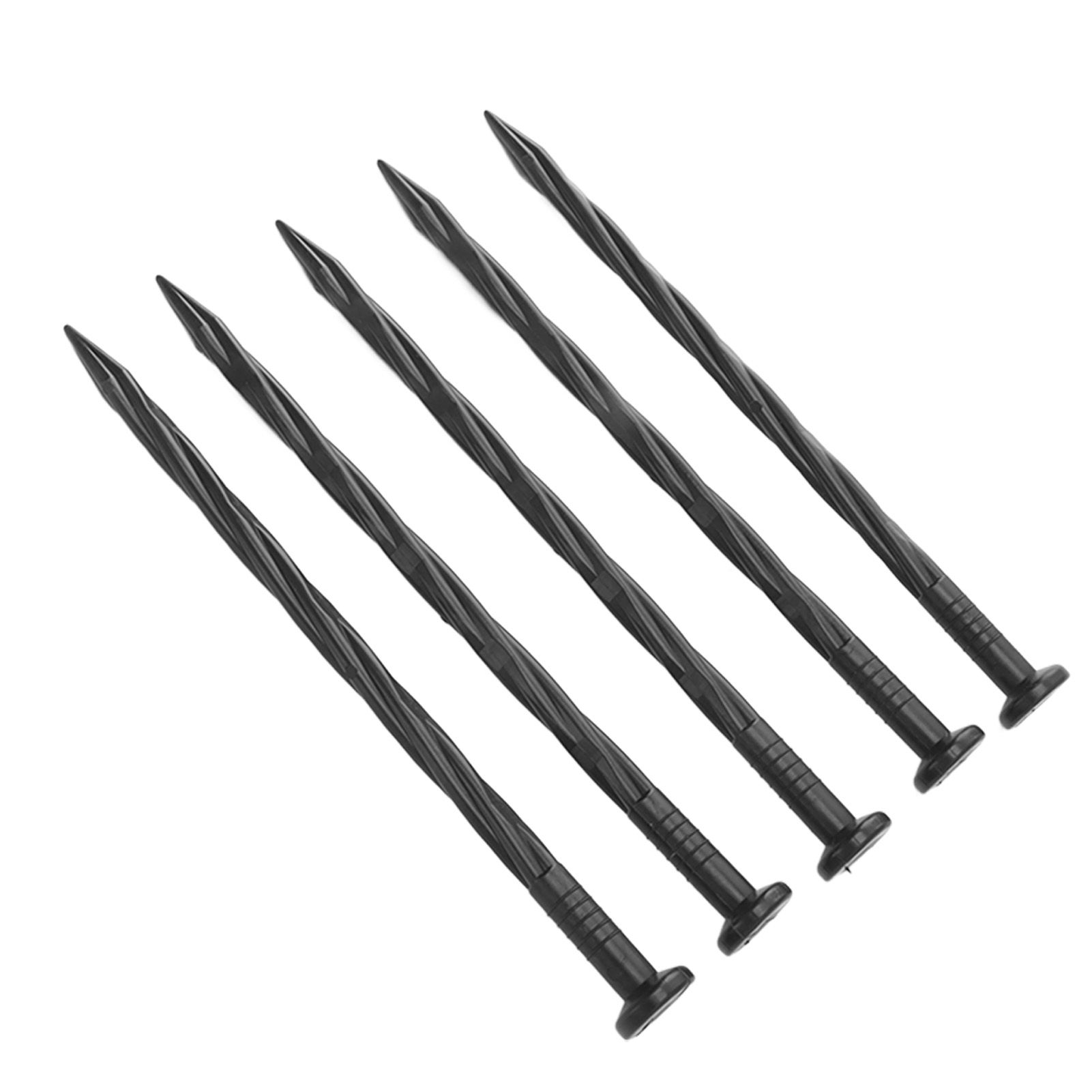 50Pcs Edging Stakes Spiral Nylon Landscape Anchoring Spikes for Paver Edging view 4