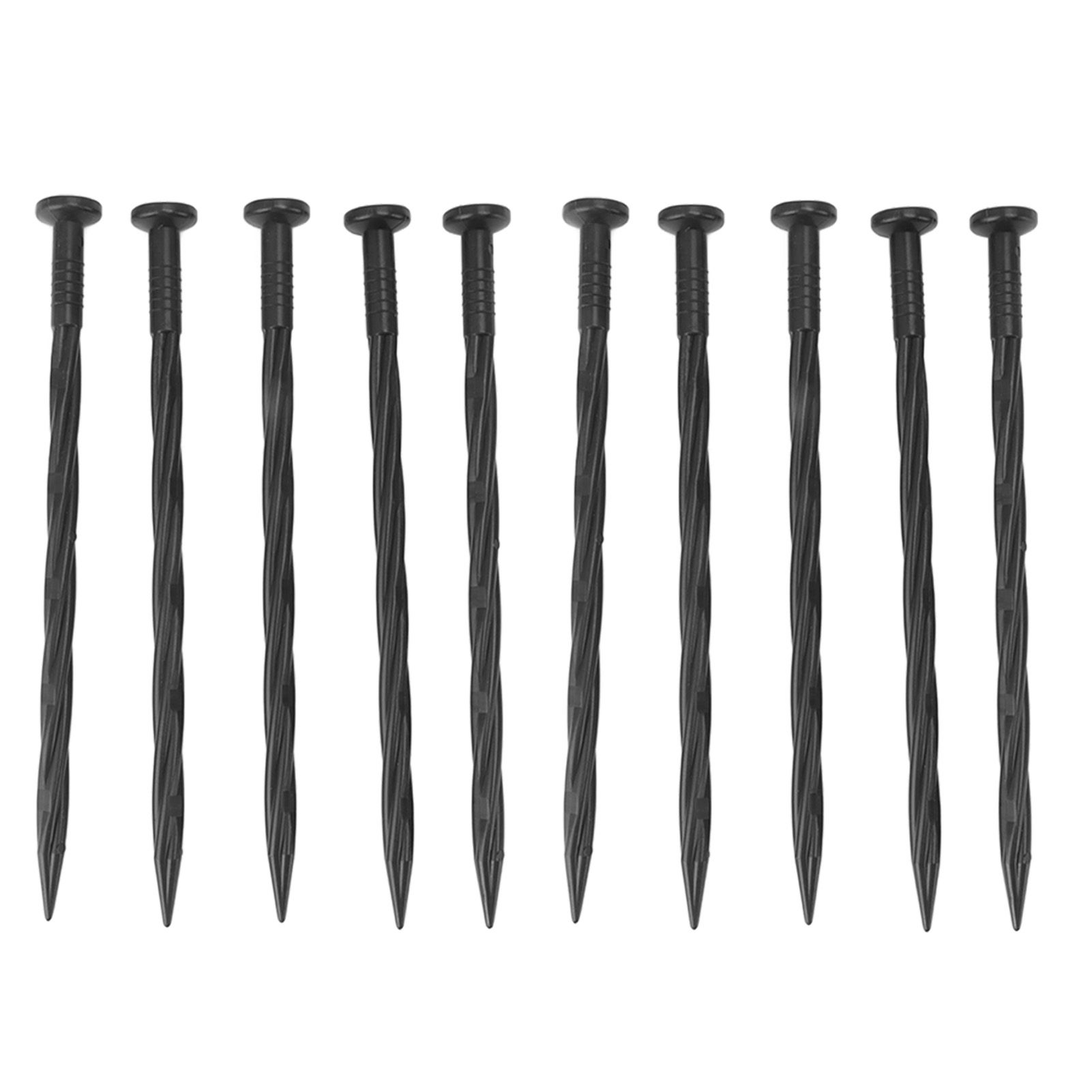 50Pcs Edging Stakes Spiral Nylon Landscape Anchoring Spikes for Paver Edging view 7