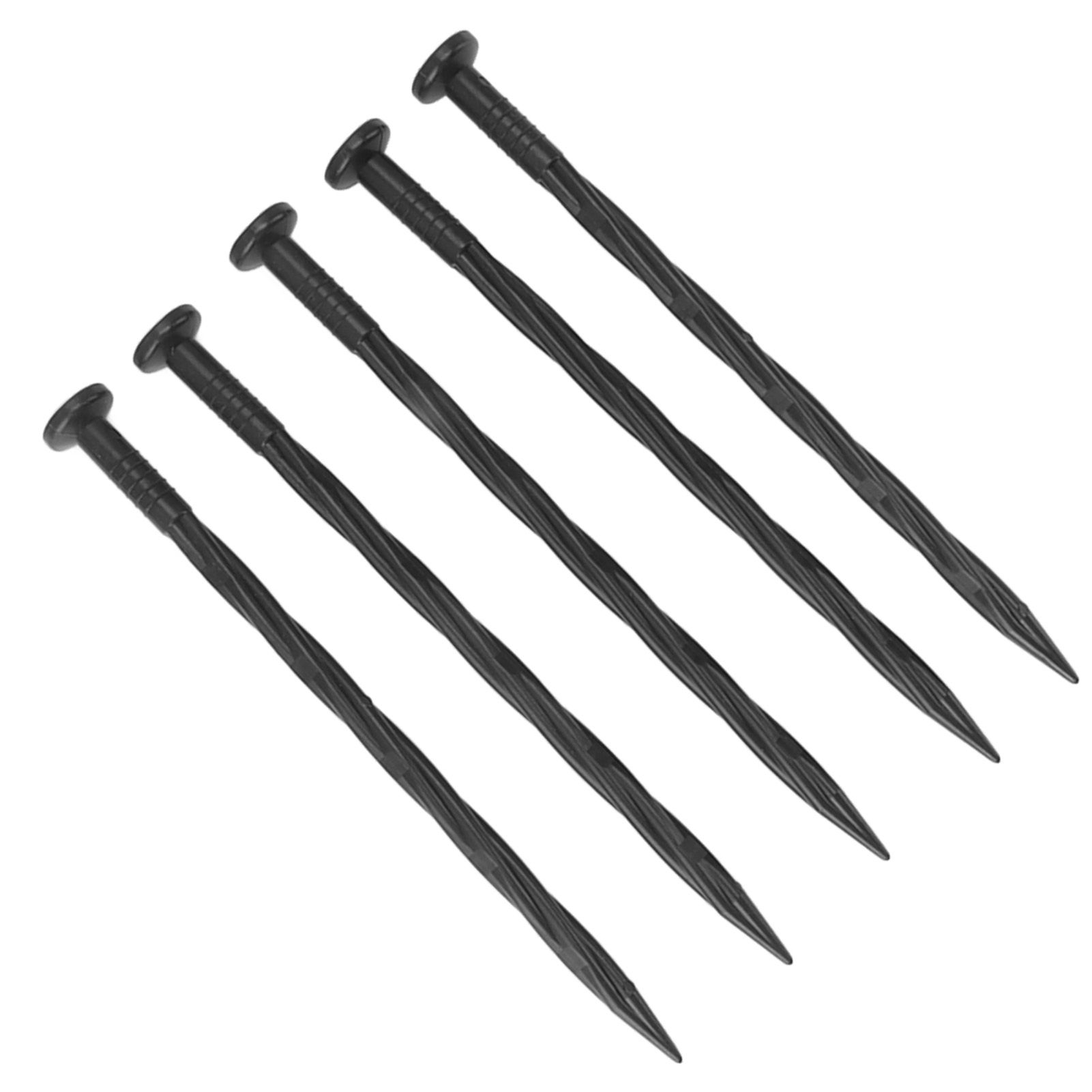 50Pcs Edging Stakes Spiral Nylon Landscape Anchoring Spikes for Paver Edging view 8