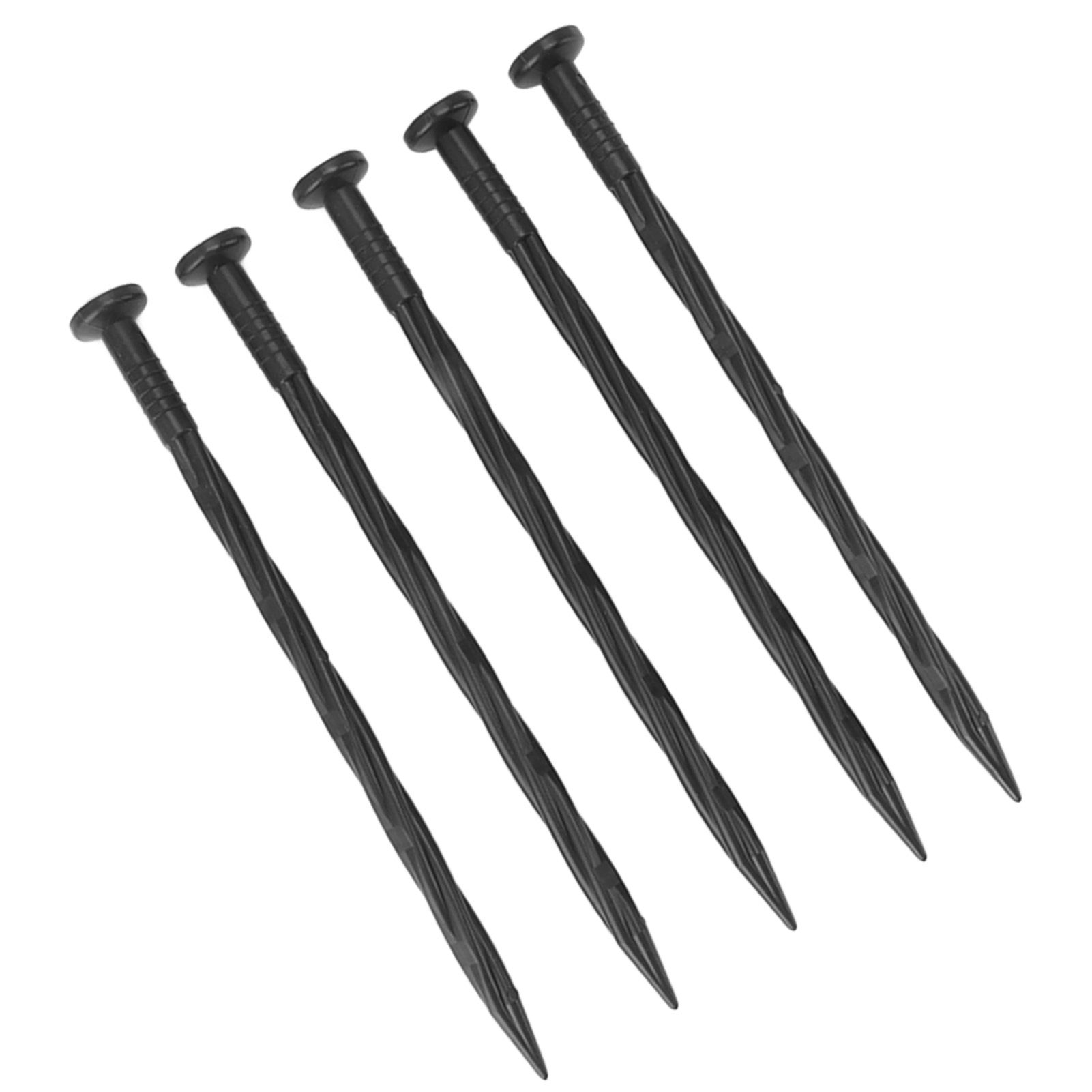 50Pcs Edging Stakes Spiral Nylon Landscape Anchoring Spikes for Paver Edging view 9