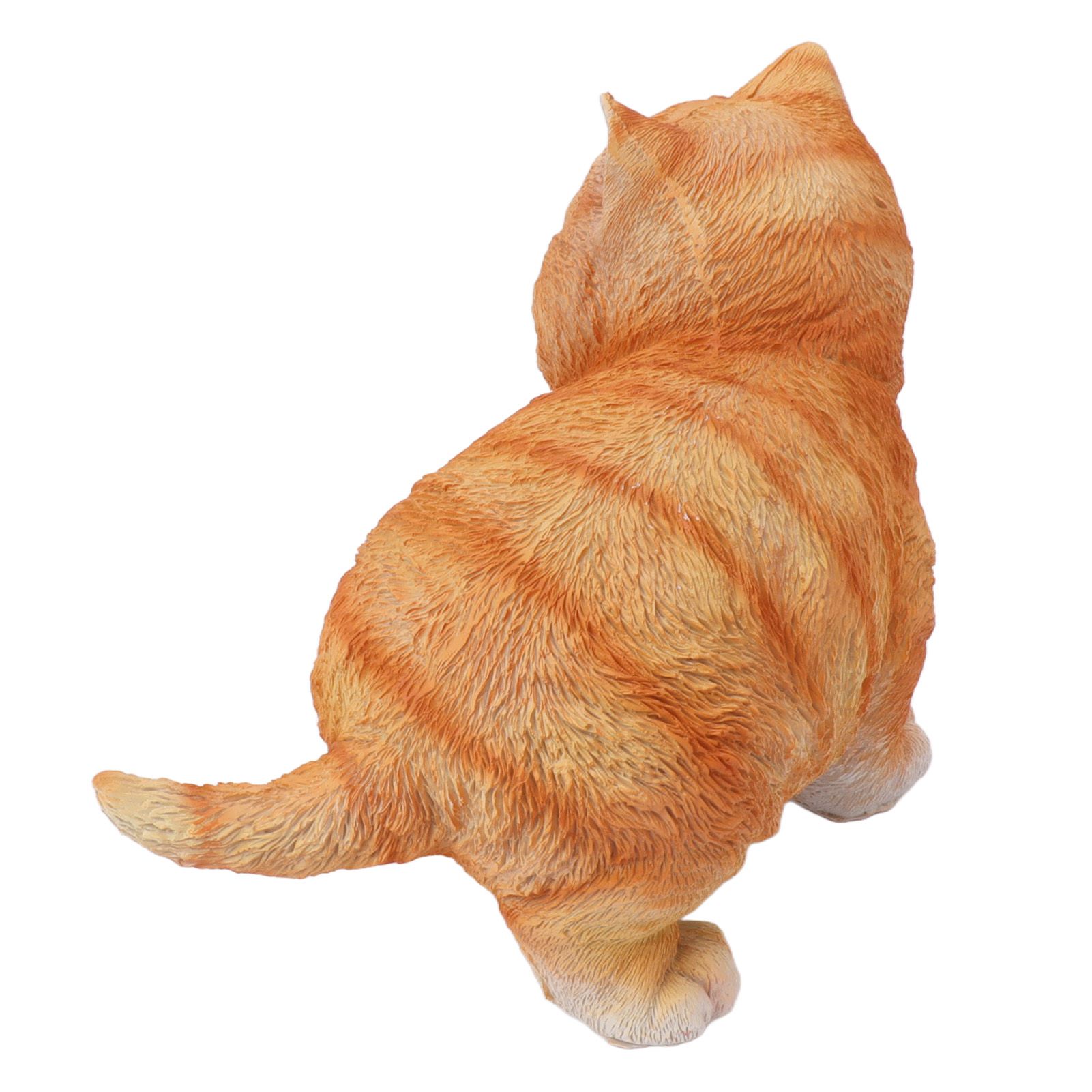 Outdoor Garden Decor Cat Statues Kitten Ornaments Gardening Decorations view 3