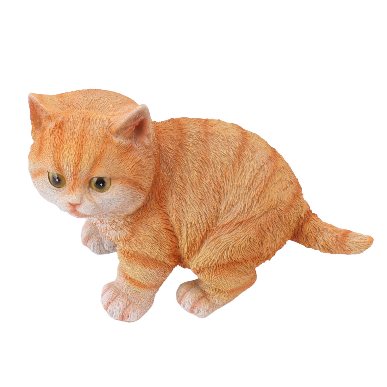 Outdoor Garden Decor Cat Statues Kitten Ornaments Gardening Decorations view 6