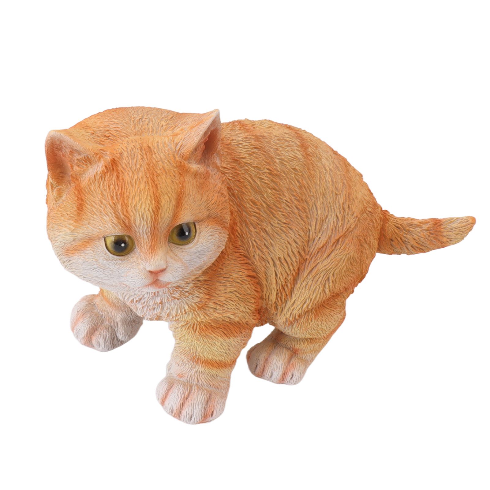 Outdoor Garden Decor Cat Statues Kitten Ornaments Gardening Decorations view 7