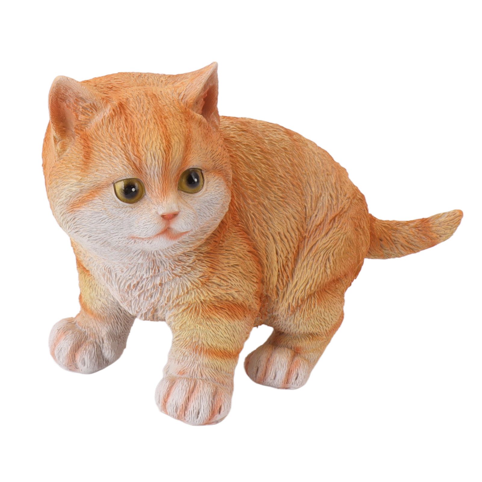 Outdoor Garden Decor Cat Statues Kitten Ornaments Gardening Decorations view 8