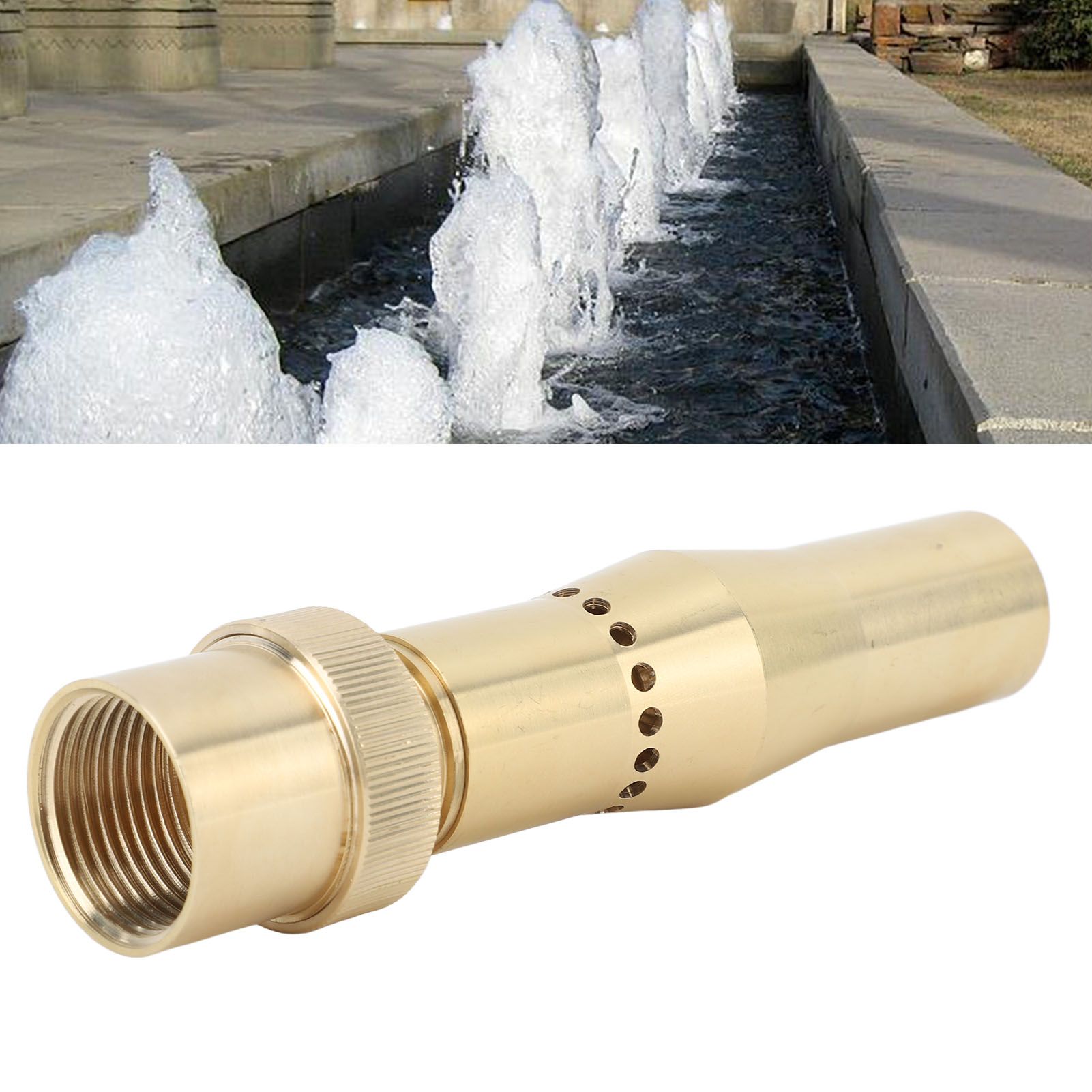 Fountain Nozzle Brass Fountain Sprinkler Head Column Waterscape Sprinkler Head view 12