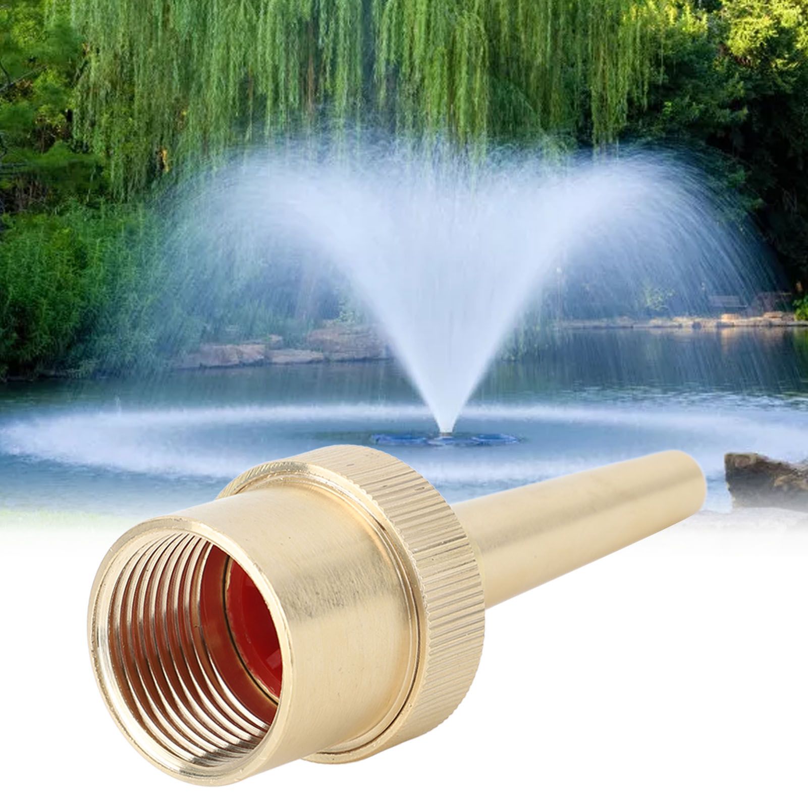 Brass Direct Fountain Nozzle Female Screw Connection Spherical Joint view 11