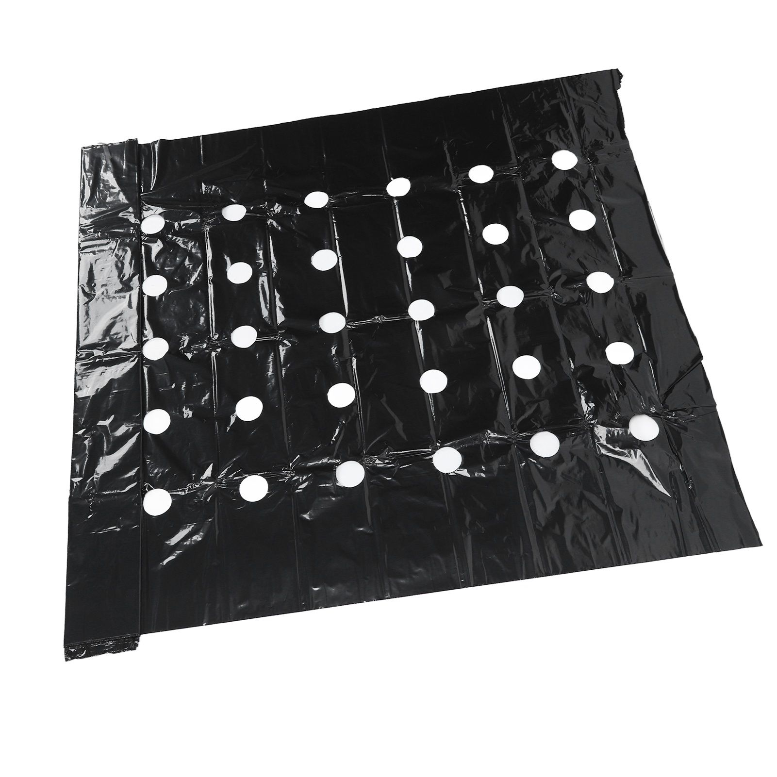 Greenhouse Perforated Mulch High Tenacity Black Durable Perforated PE Mulch view 4