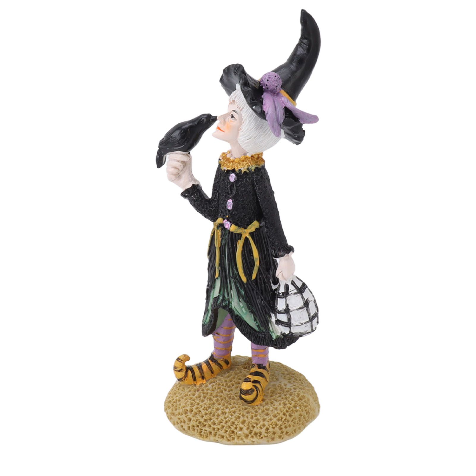 Witch Dolls Figure Handmade Resin Charming Witch Doll Decoration Ornaments for view 2