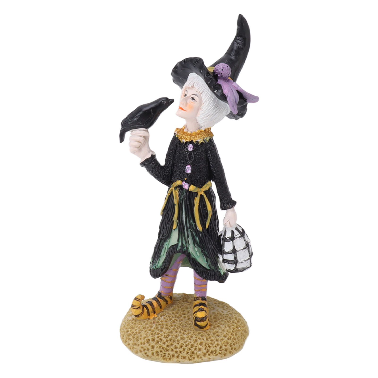 Witch Dolls Figure Handmade Resin Charming Witch Doll Decoration Ornaments for view 3