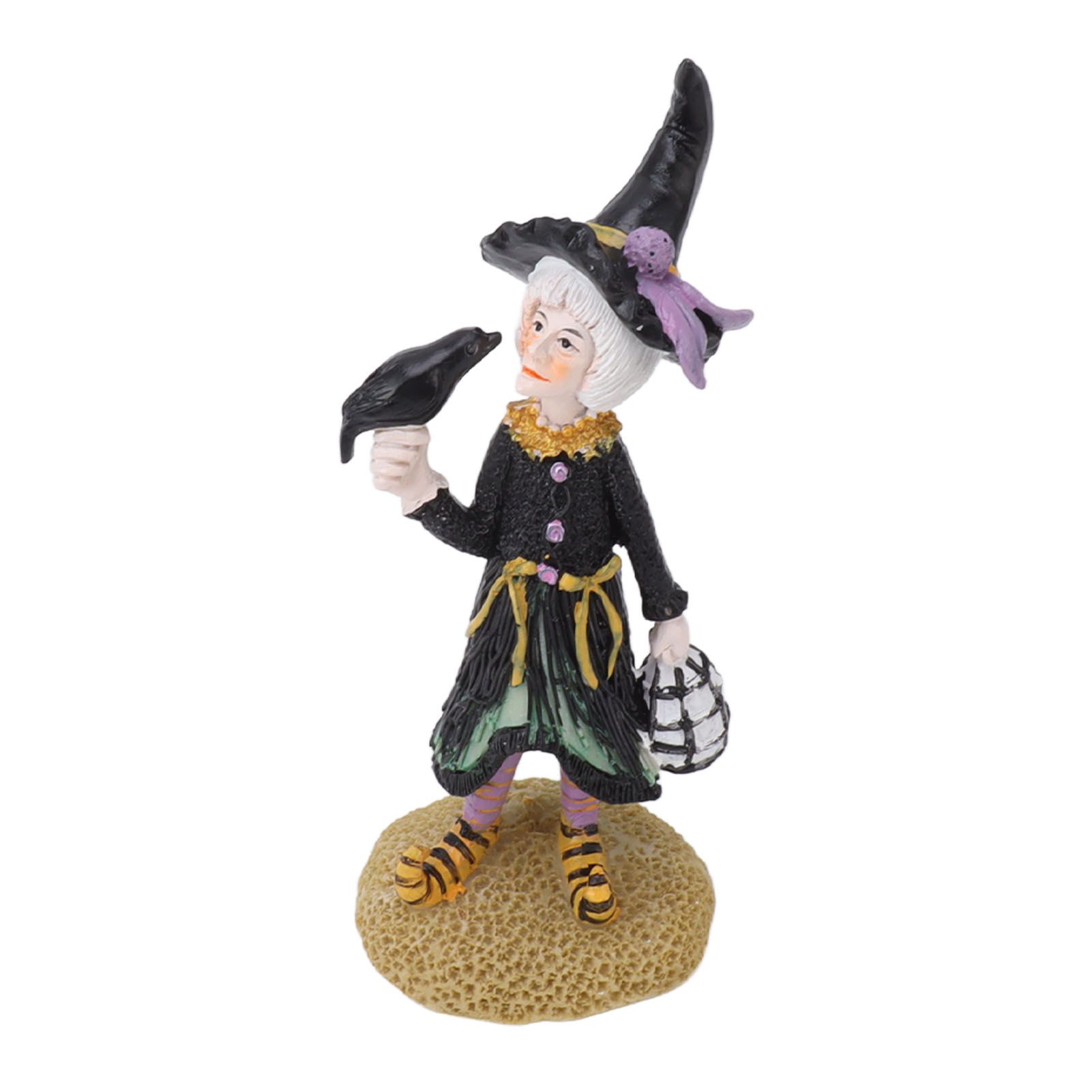 Witch Dolls Figure Handmade Resin Charming Witch Doll Decoration Ornaments for view 6