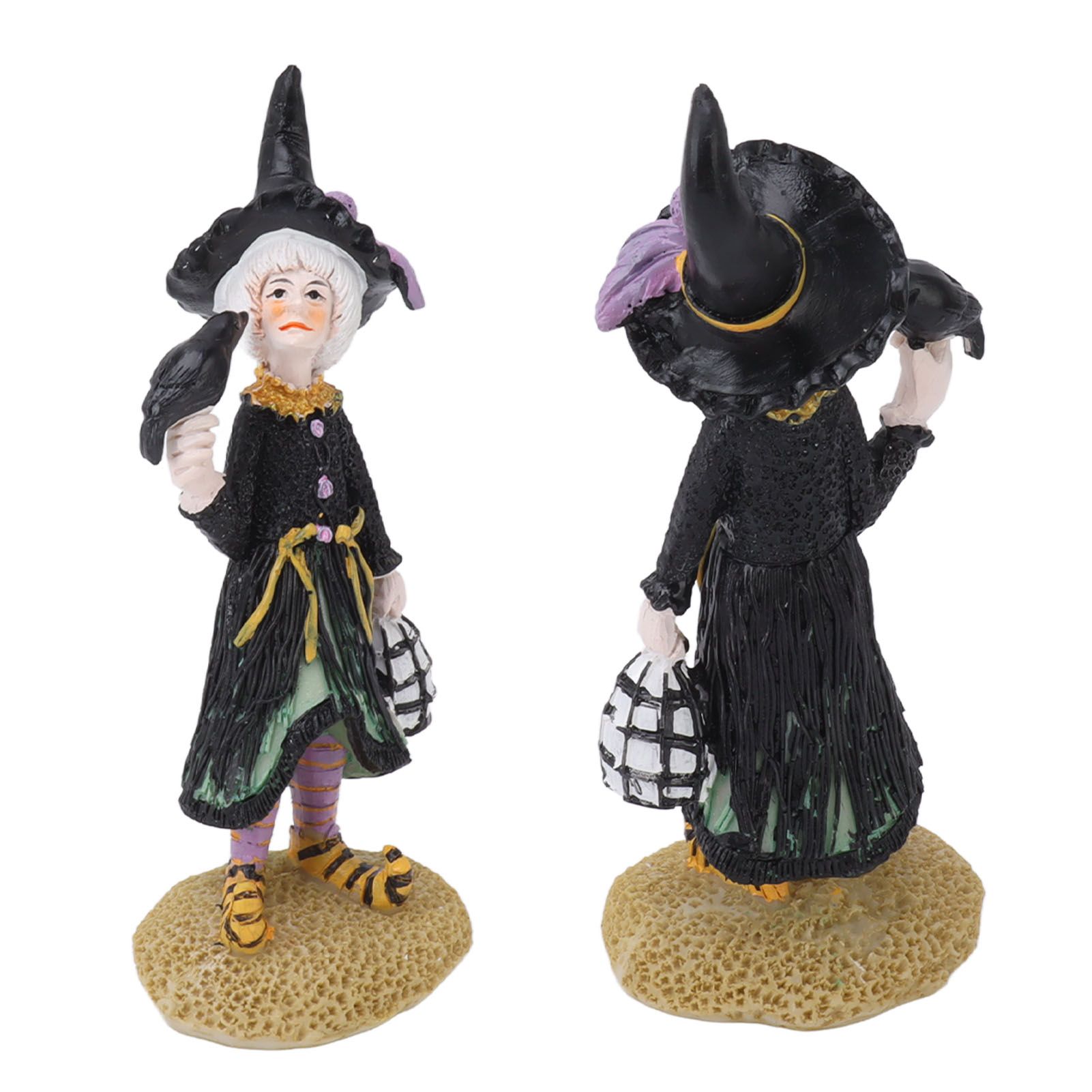 Witch Dolls Figure Handmade Resin Charming Witch Doll Decoration Ornaments for view 10