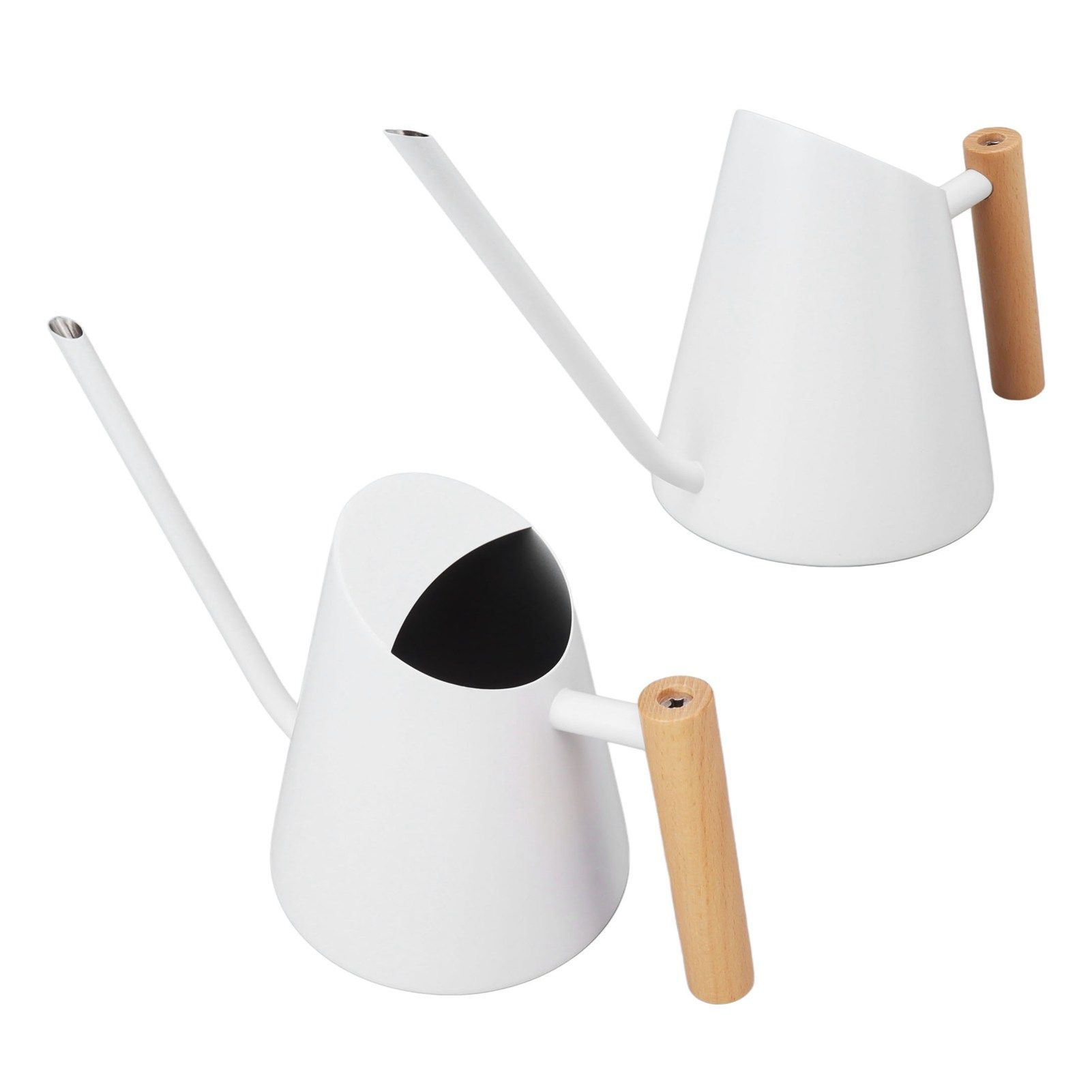 Watering Can with Long Spout Rustproof Stainless Steel Watering Pot with view 6