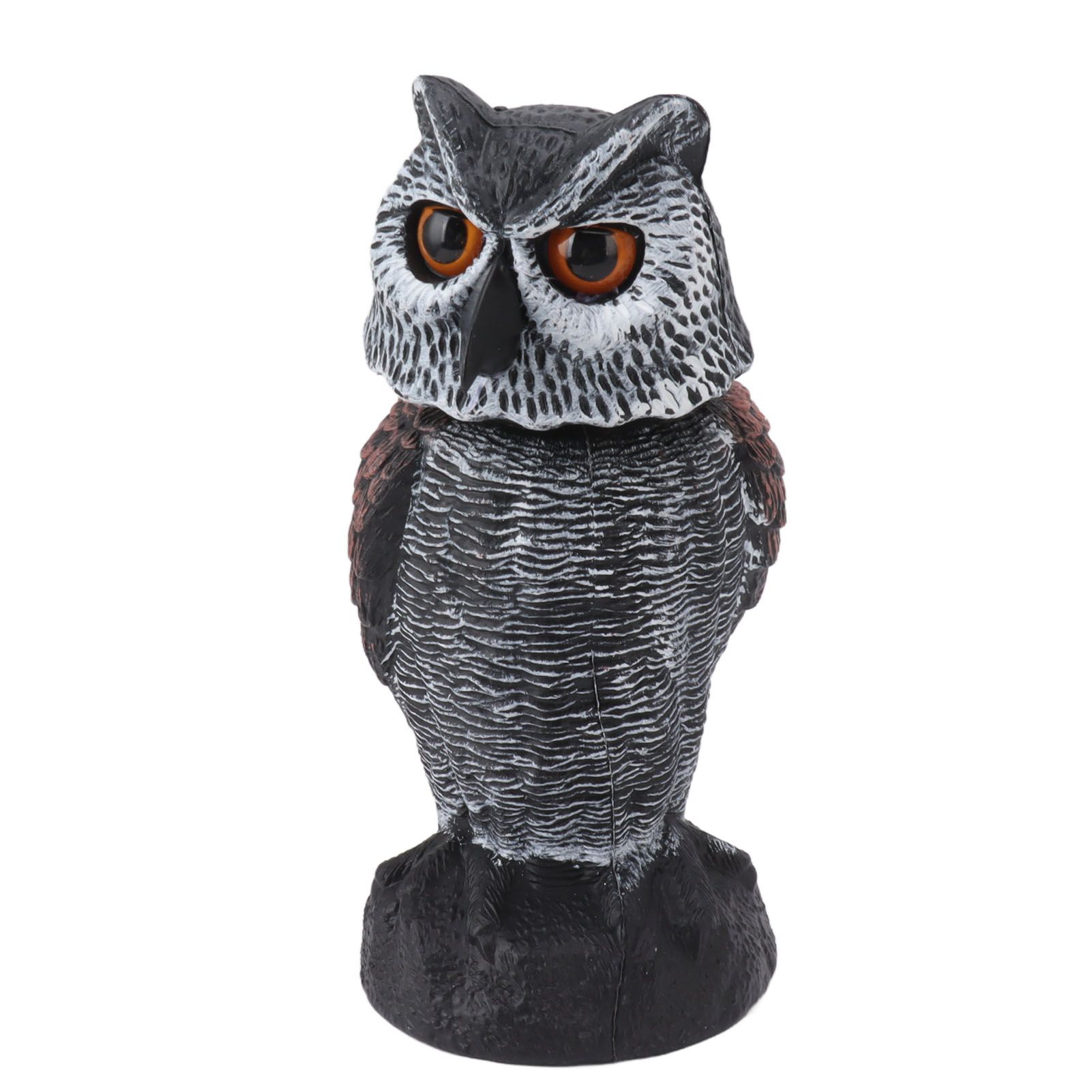 Plastic Shake Head Owl Decoy To Scare Birds Away Scarecrow Fake Owl Outdoor