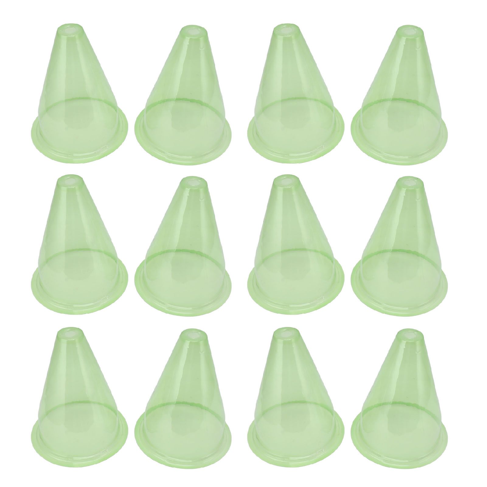 12Pcs Garden Cloches Plastic Multifunctional Plant Covers Protectors Dome Bell view 4