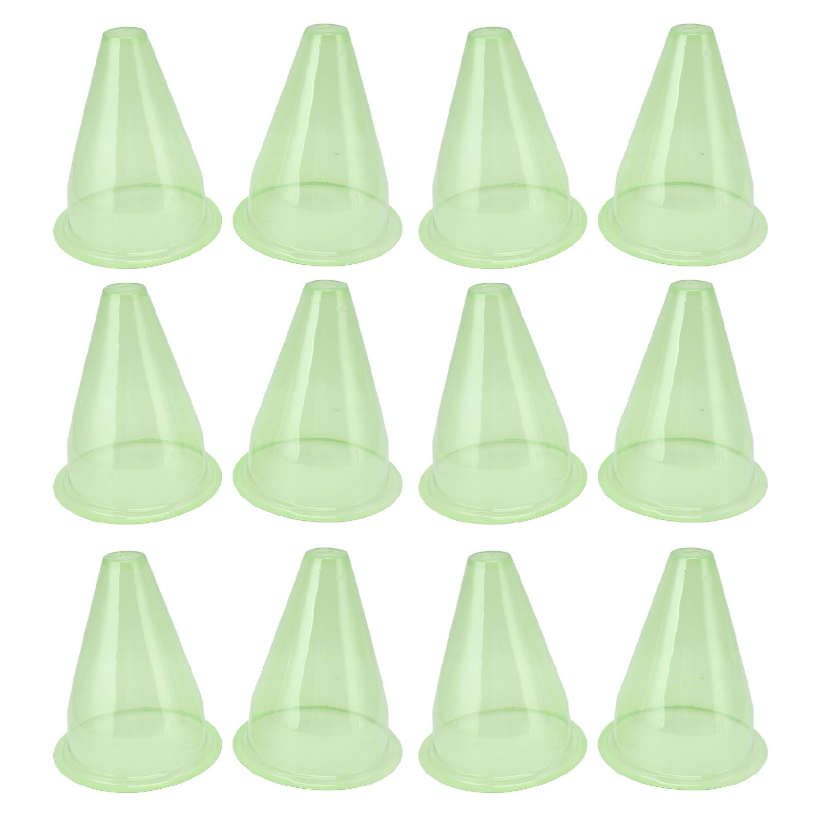 12Pcs Garden Cloches Plastic Multifunctional Plant Covers Protectors Dome Bell view 5