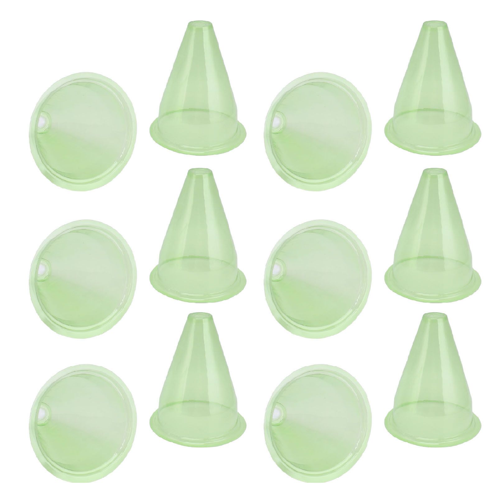 12Pcs Garden Cloches Plastic Multifunctional Plant Covers Protectors Dome Bell view 6