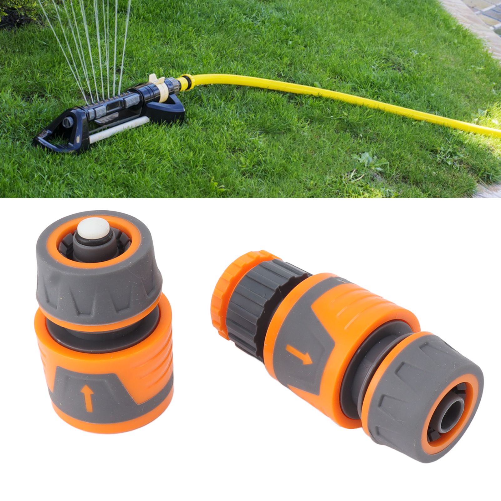 Garden Hose Connector Switch Valve Quick Connection Water Pipe Fittings for view 12