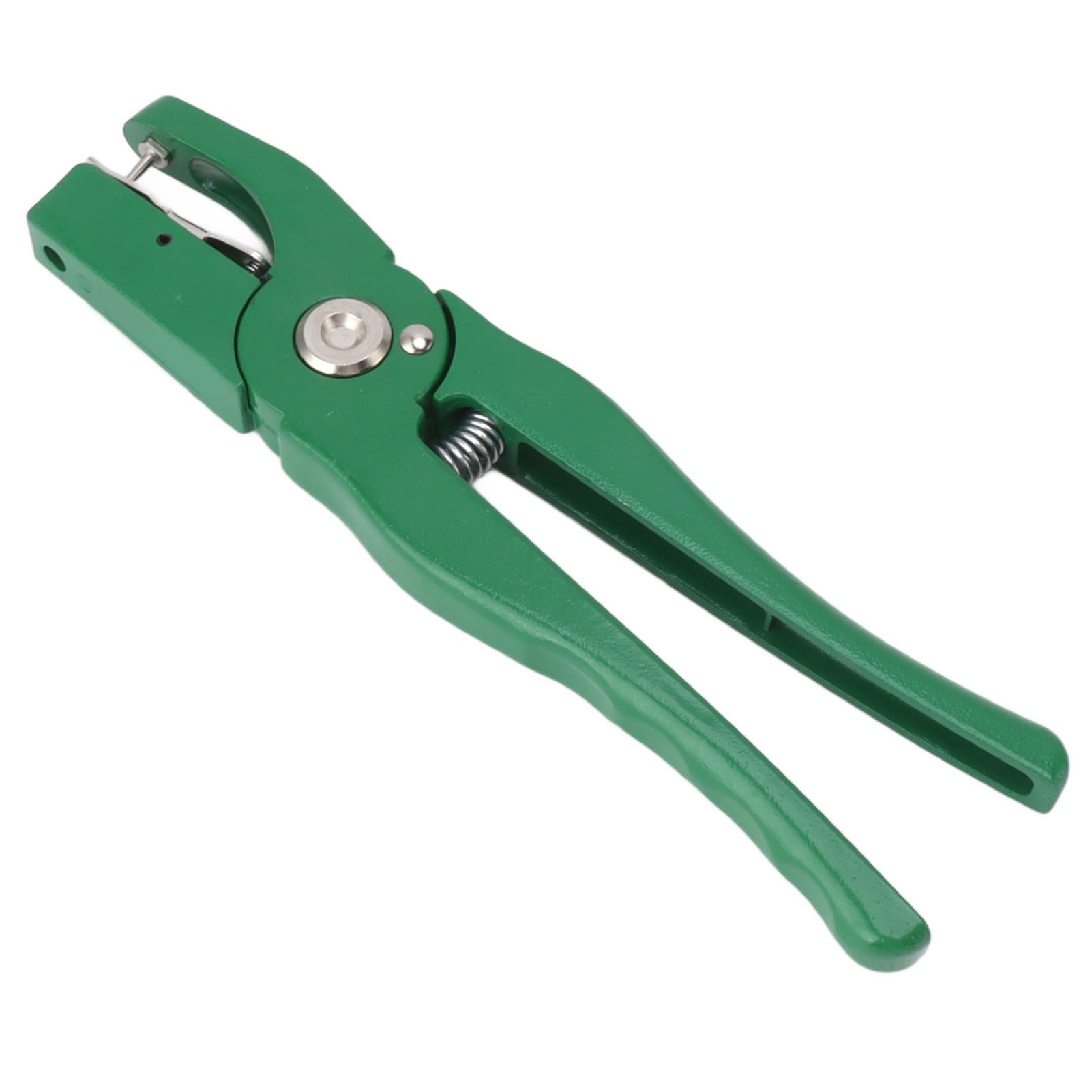 Green Ear Tag Plier Aluminum Alloy Livestock Ear Tag Applicator Portable Ear view 3