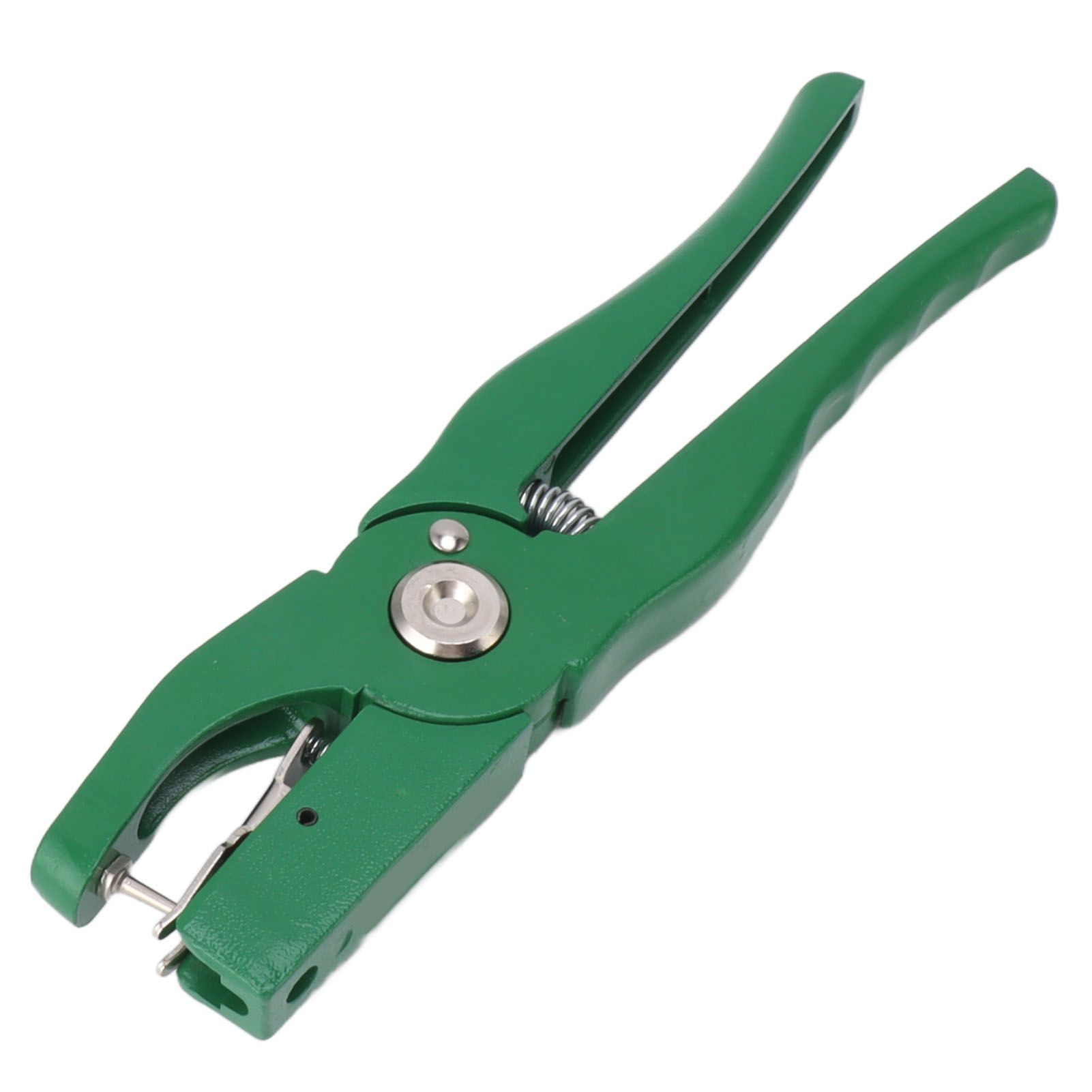 Green Ear Tag Plier Aluminum Alloy Livestock Ear Tag Applicator Portable Ear view 4