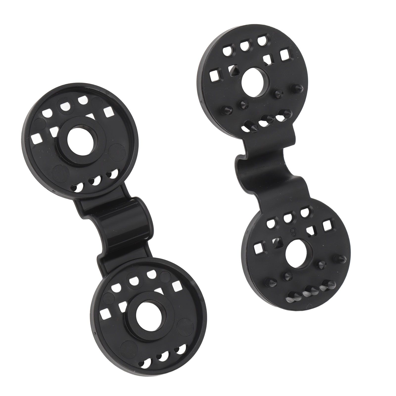 100pcs Shade Cloth Plastic Clips Round Fixing Clips for Greenhouse Outdoor view 2