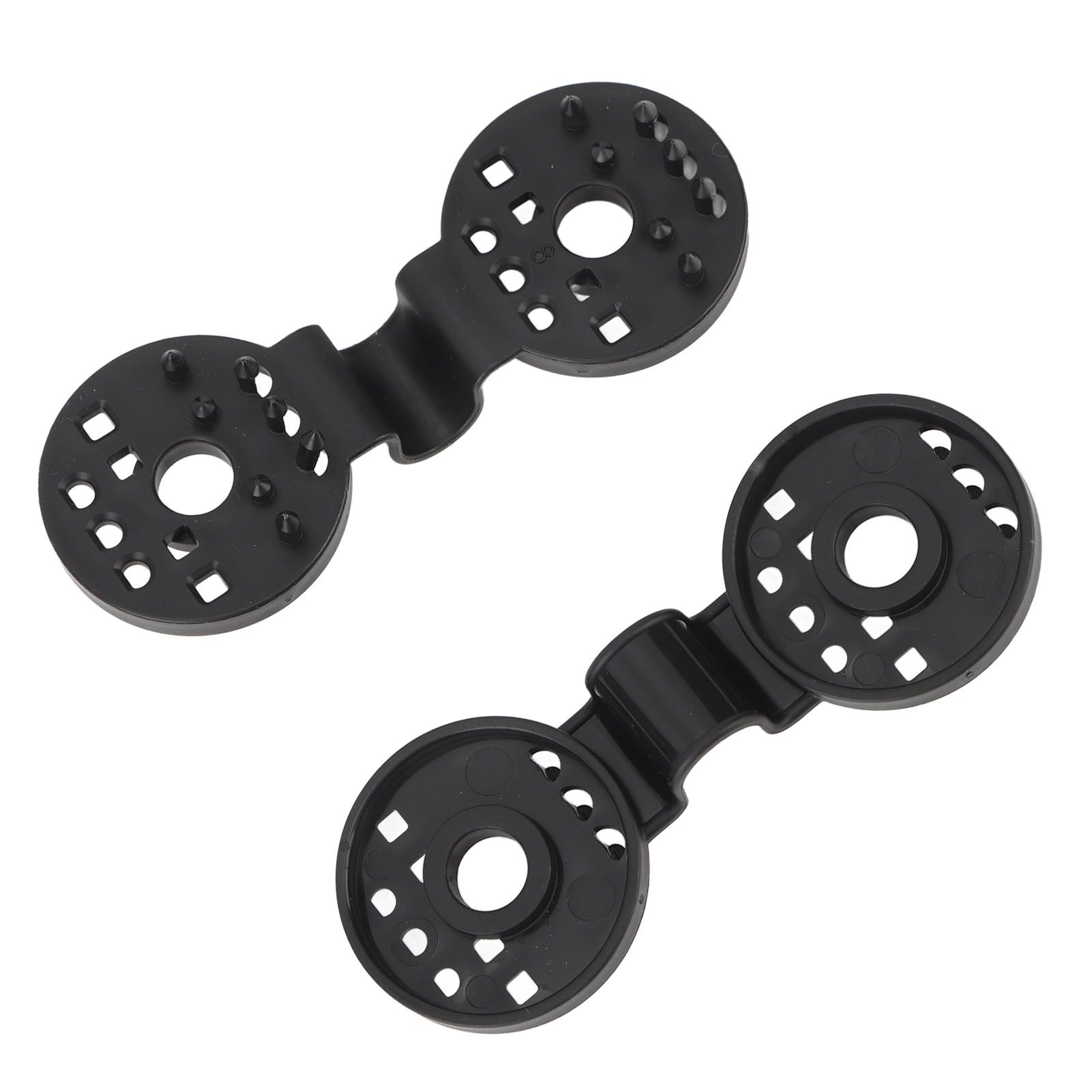 100pcs Shade Cloth Plastic Clips Round Fixing Clips for Greenhouse Outdoor view 3