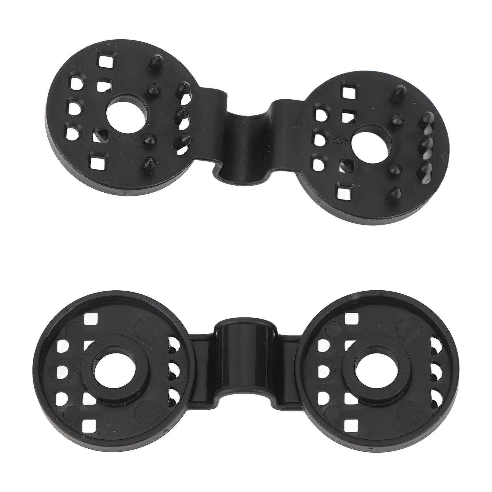 100pcs Shade Cloth Plastic Clips Round Fixing Clips for Greenhouse Outdoor view 4