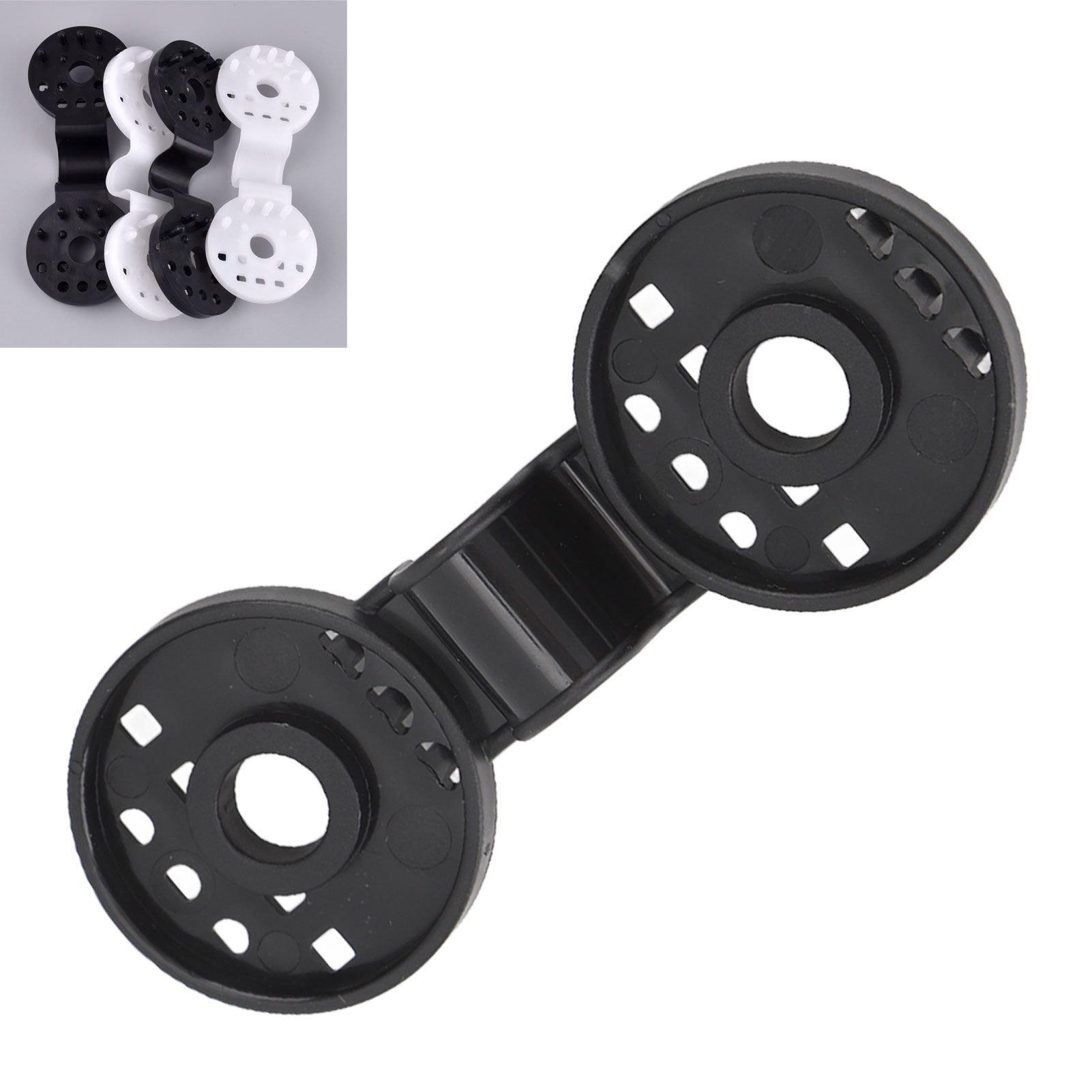 100pcs Shade Cloth Plastic Clips Round Fixing Clips for Greenhouse Outdoor view 12
