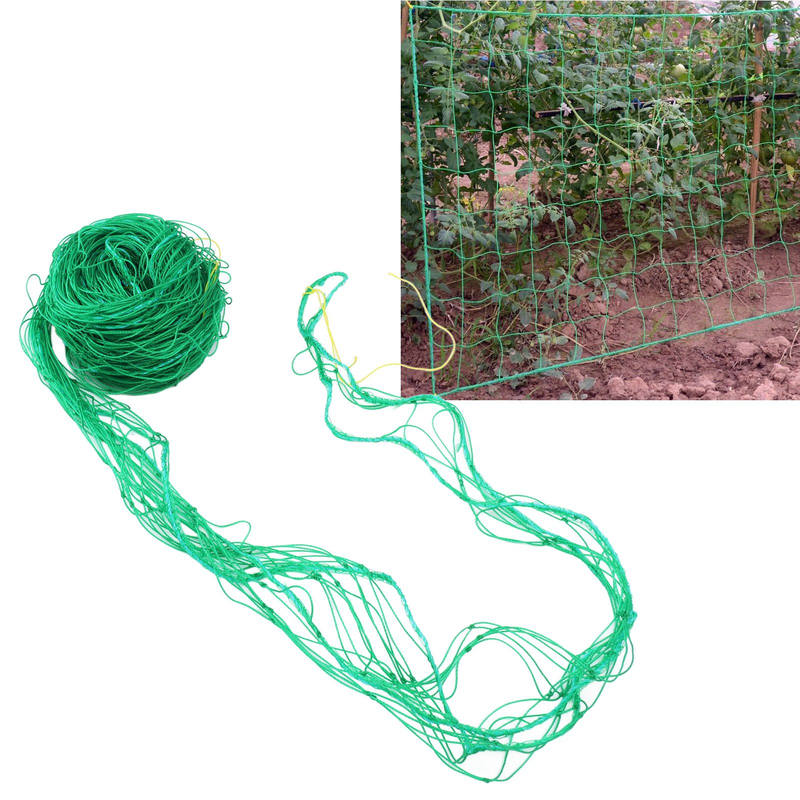 Garden Plant Trellis Netting Green Trellis Netting Polypropylene Plant Support view 11