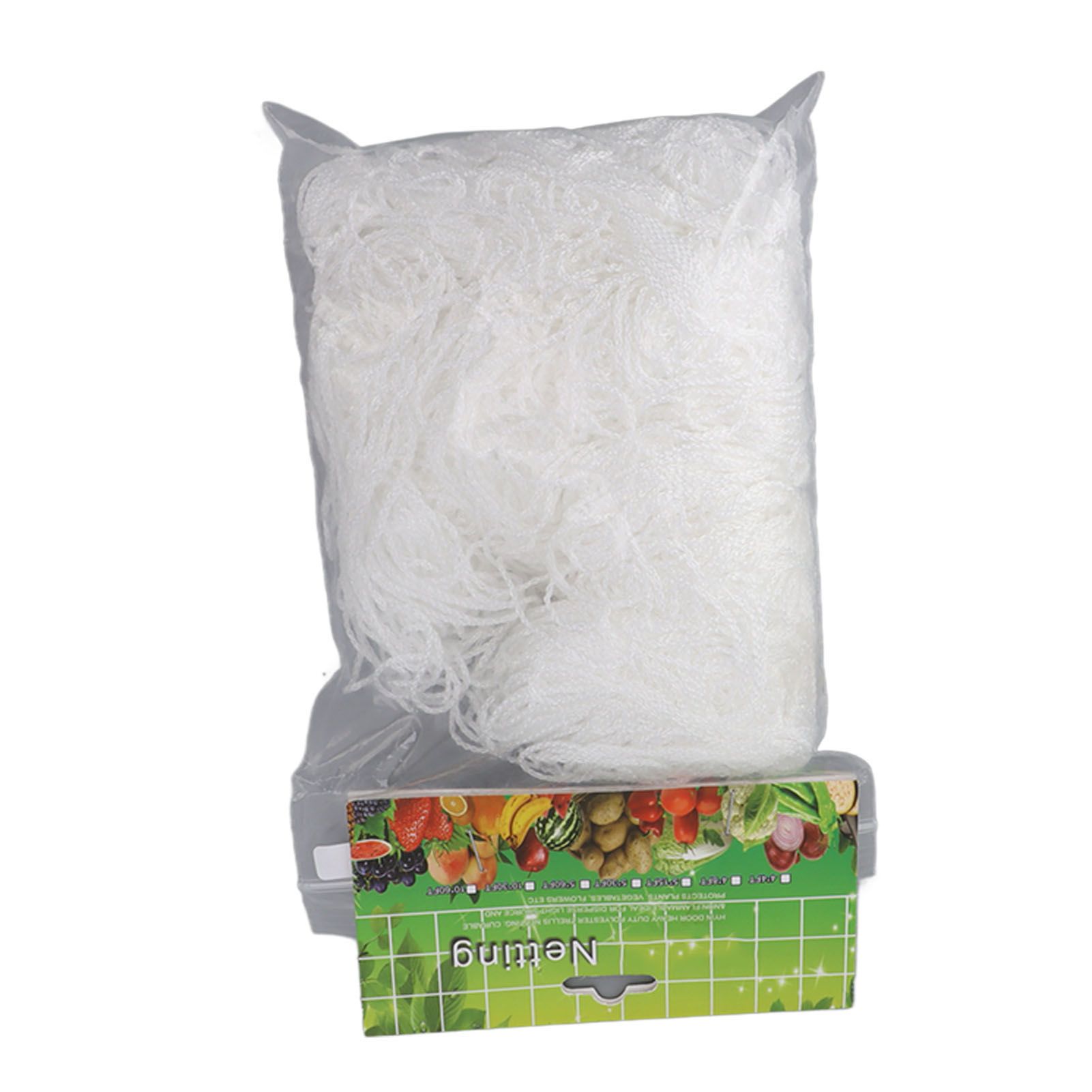 White Garden Plant Trellis Polyester Netting Fruits Vegetables Plants Trellis view 2